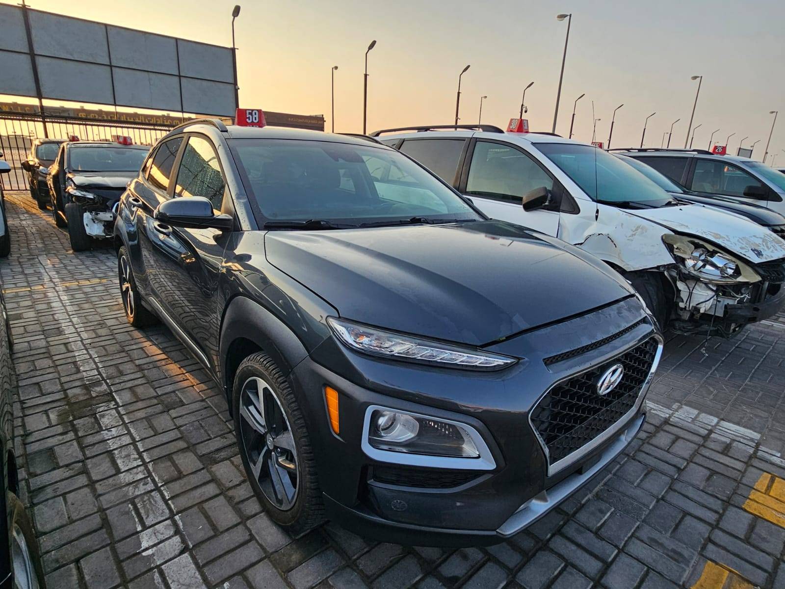 2019 HYUNDAI KONA — 91142 Miles — Lot 5KU237757 - Marhaba Auctions Used Cars - Image 2