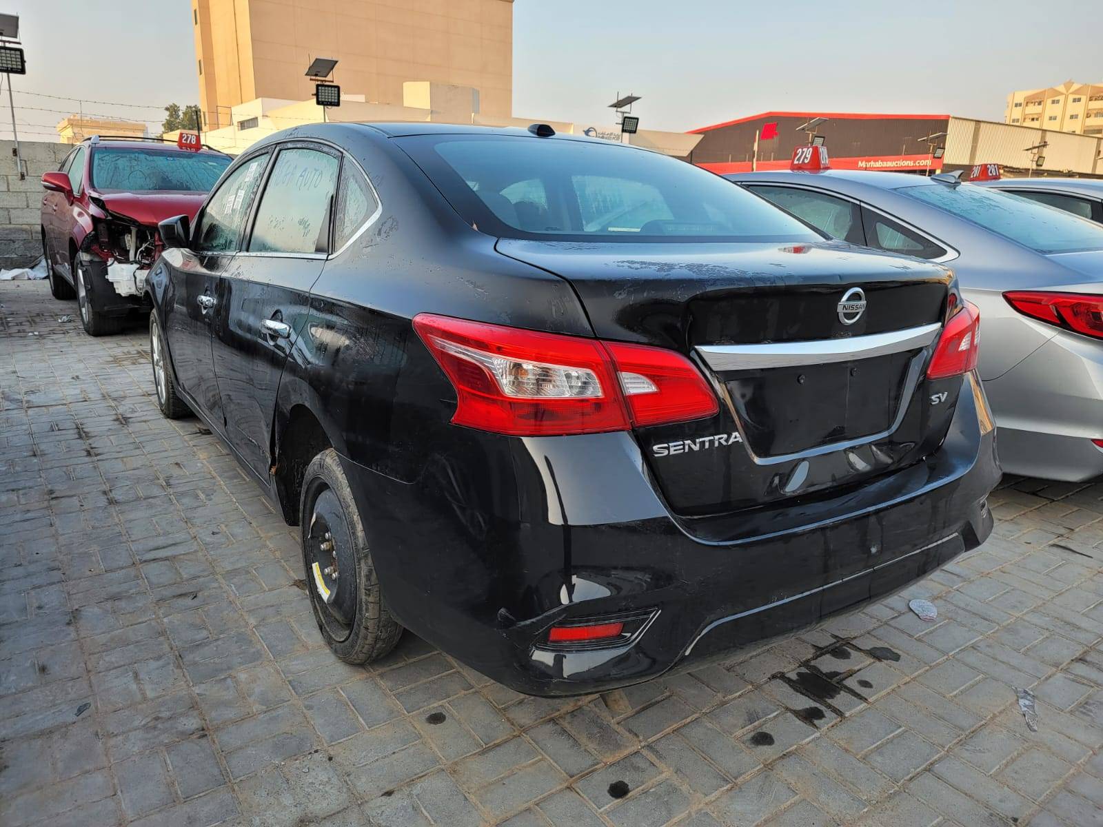 2017 NISSAN SENTRA — 123393 KM — Lot 410832 - Marhaba Auctions Used Cars - Image 9