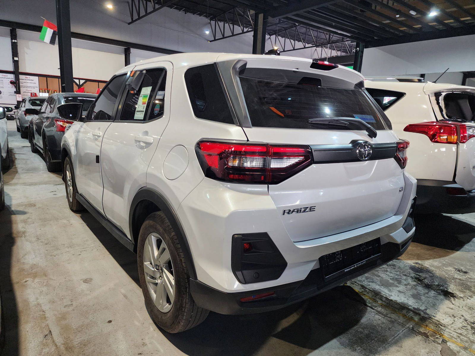 2024 TOYOTA RAIZE — 19028 KM — Lot 80927 — Al Quoz - Marhaba Auctions Used Cars - Image 6