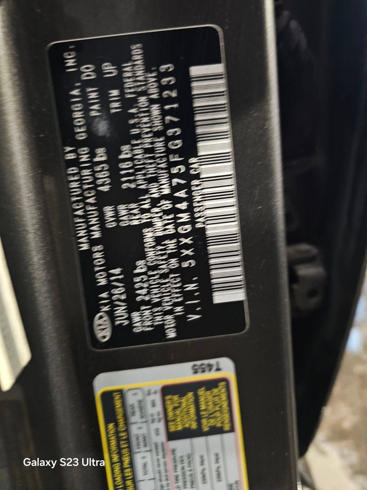 KIA OPTIMA 2015 - Marhaba Auction Used Cars - Image 8