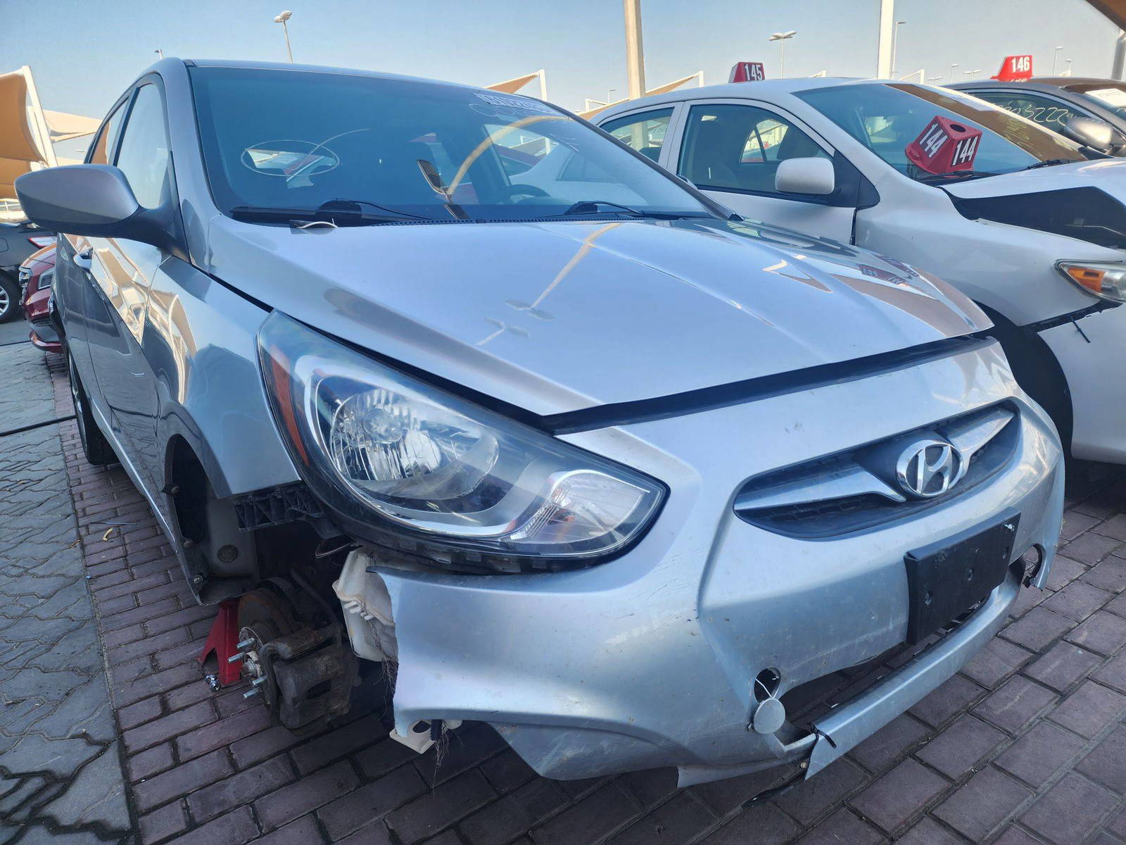 2012 HYUNDAI ACCENT — 81637 Miles — Lot 61022483 - Marhaba Auctions Used Cars - Image 6