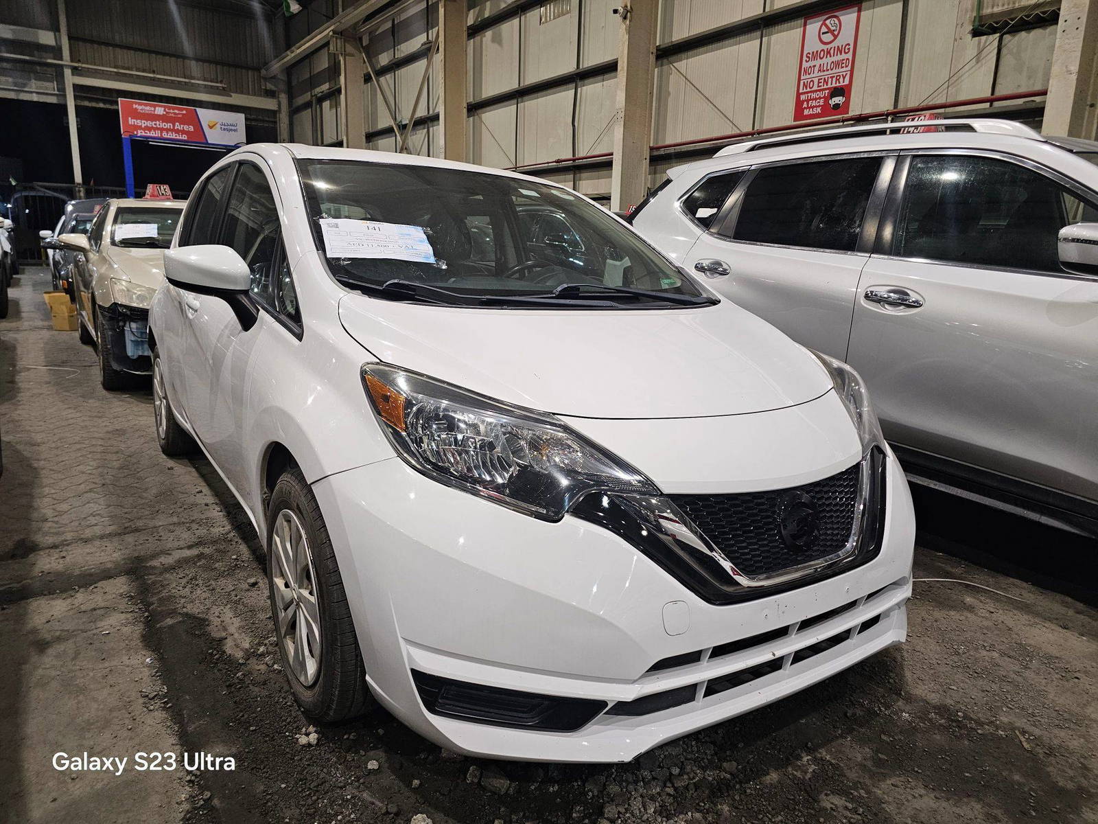NISSAN VERSA NOTE 2018 - Marhaba Auction Used Cars - Image 3