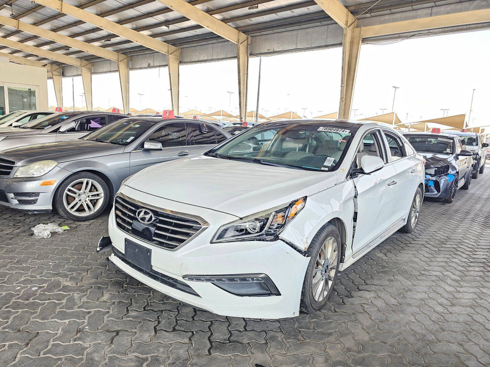 2015 HYUNDAI SONATA — 217190 Miles — Lot 5FH245928 — Main - Marhaba Auctions Used Cars - Image 5