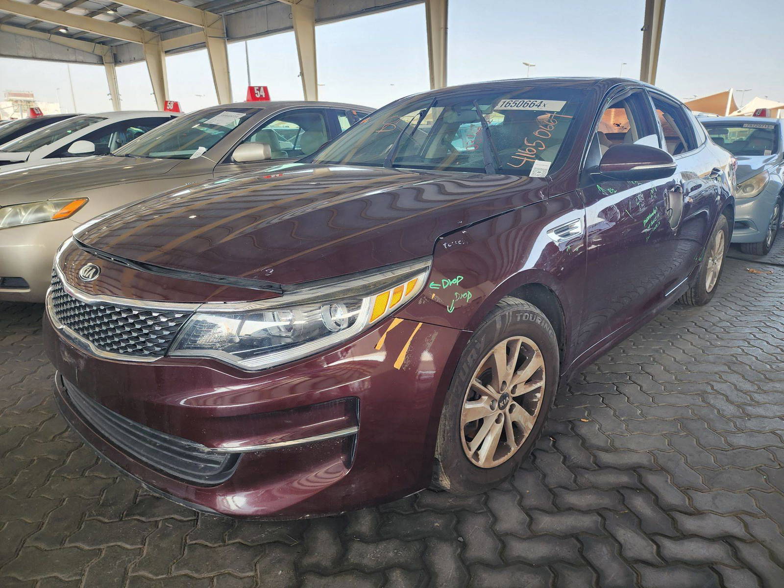 2016 KIA OPTIMA — 113378 Miles — Lot 41650664 — Souq - Marhaba Auctions Used Cars - Image 4