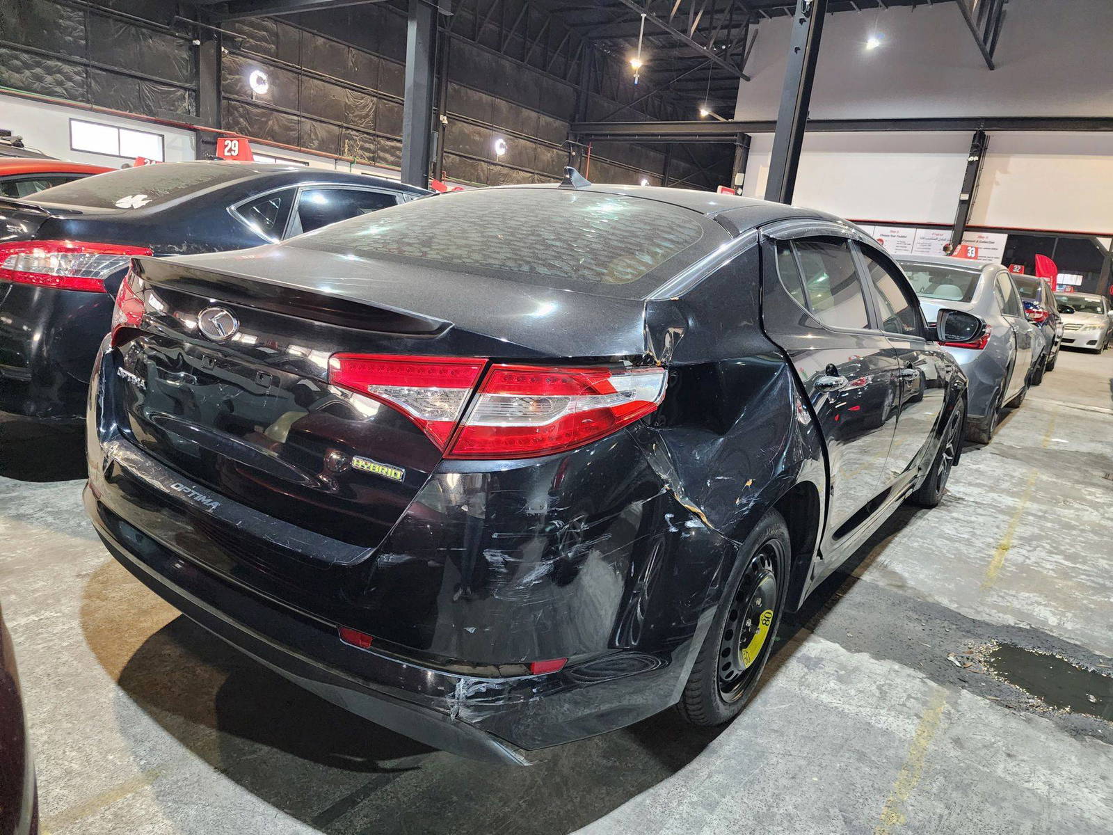 2012 KIA OPTIMA — 190658 Miles — Lot 214587 — Al Quoz - Marhaba Auctions Used Cars - Image 5