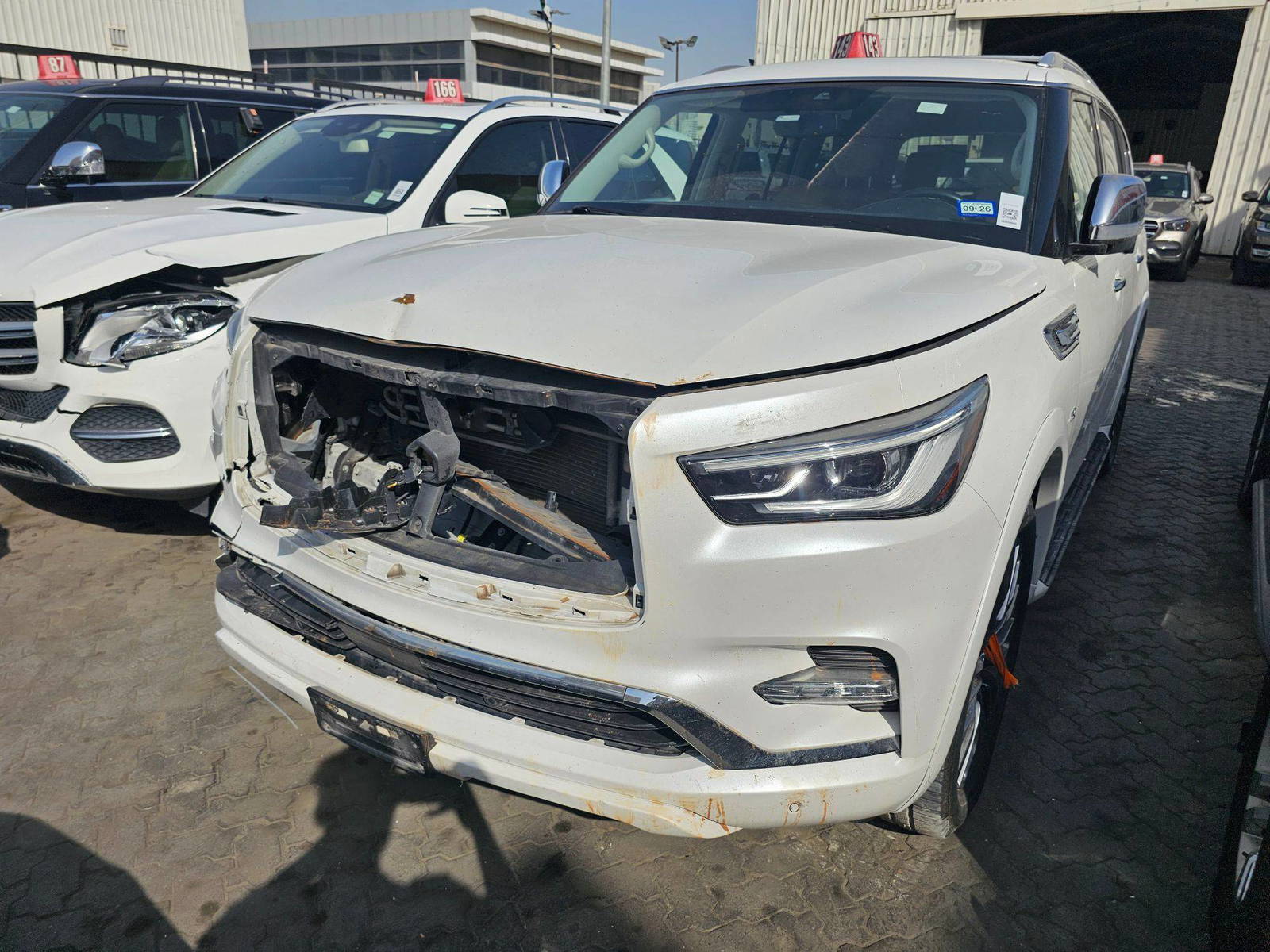 2019 INFINITI QX80 — 88684 Miles — Lot 98278445 - Marhaba Auctions Used Cars - Image 9