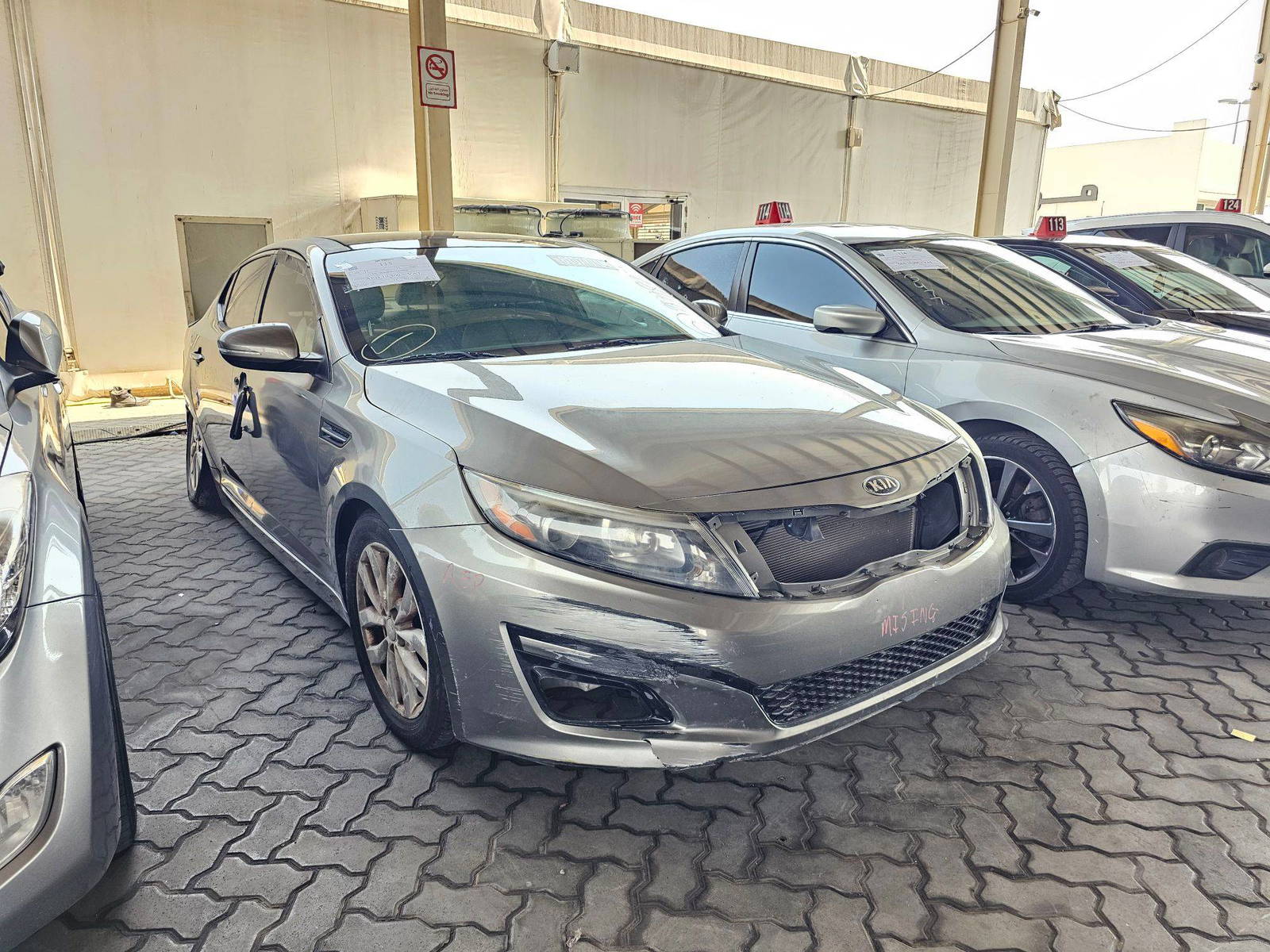2015 KIA OPTIMA — 162243 Miles — Lot 59839 — Main - Marhaba Auctions Used Cars - Image 3