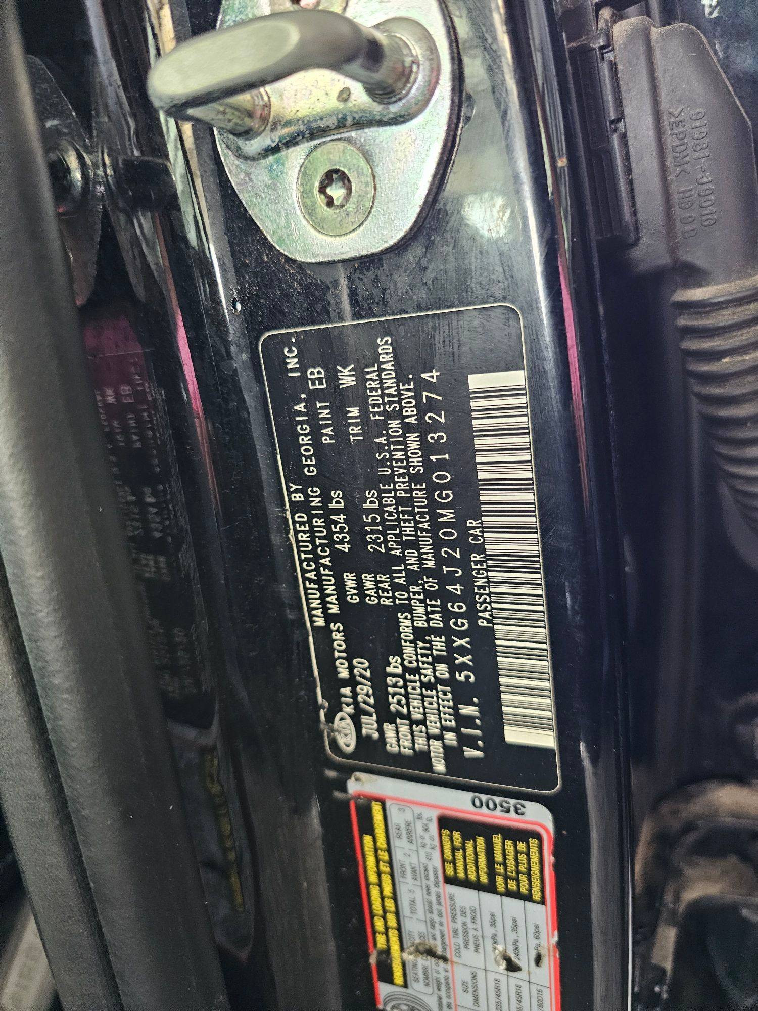 KIA K5 2021 - Marhaba Auction Used Cars - Image 8