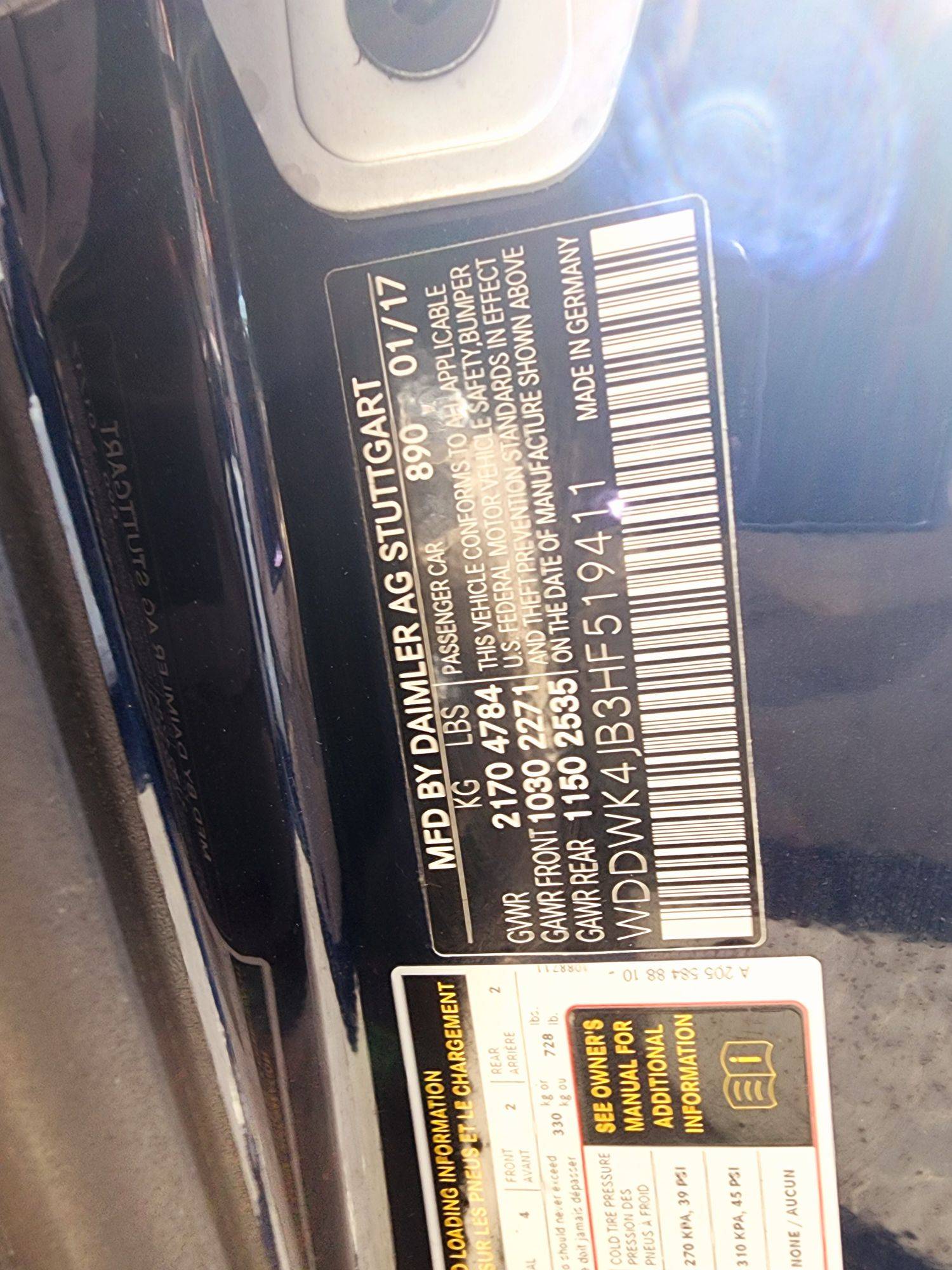 2017 MERCEDES BENZ C300 — 34925 Miles — Lot 67727204 — Souq - Marhaba Auctions Used Cars - Image 11