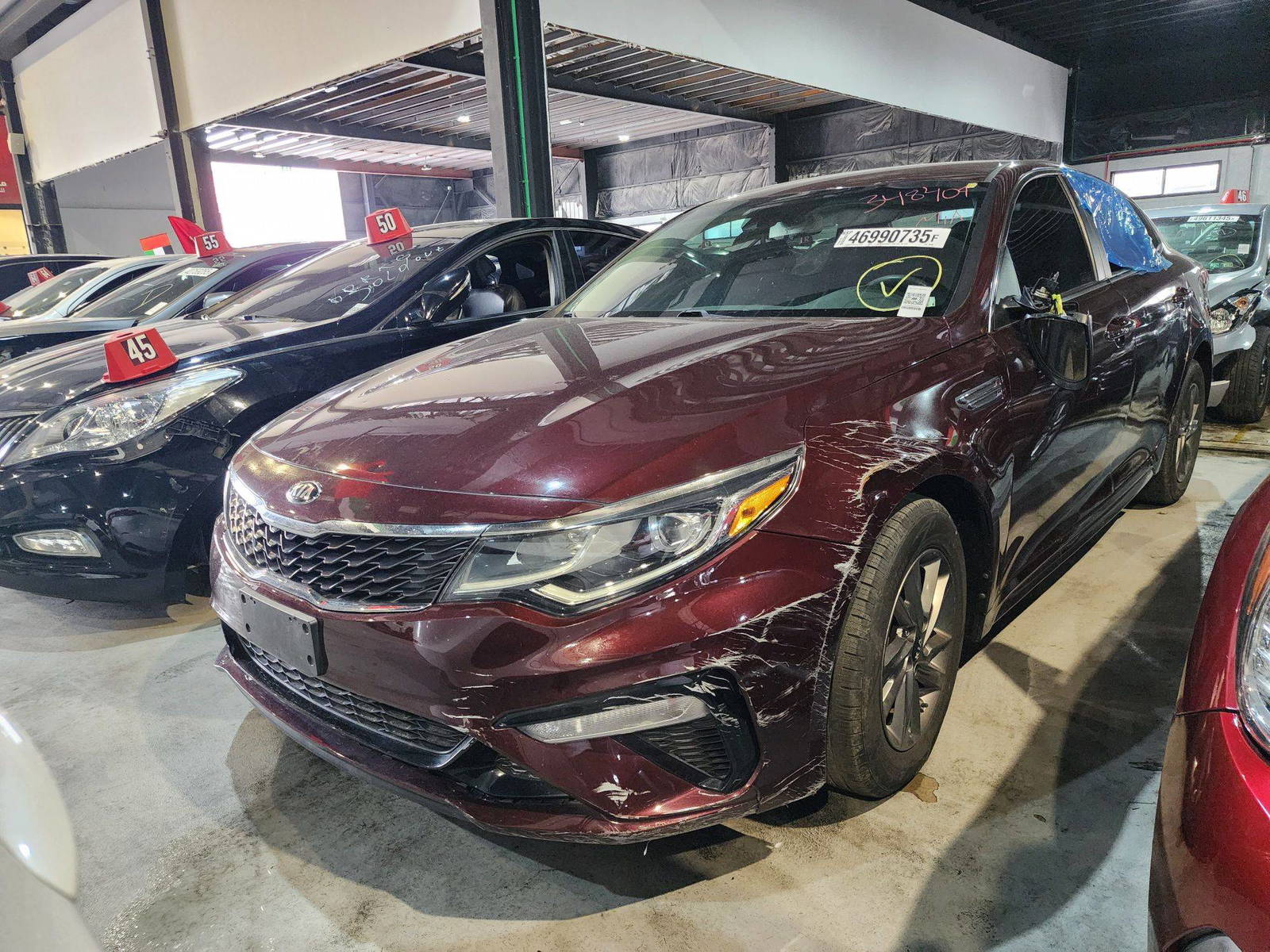 2019 KIA OPTIMA — 104361 Miles — Lot 348409 — Main - Marhaba Auctions Used Cars - Image 6