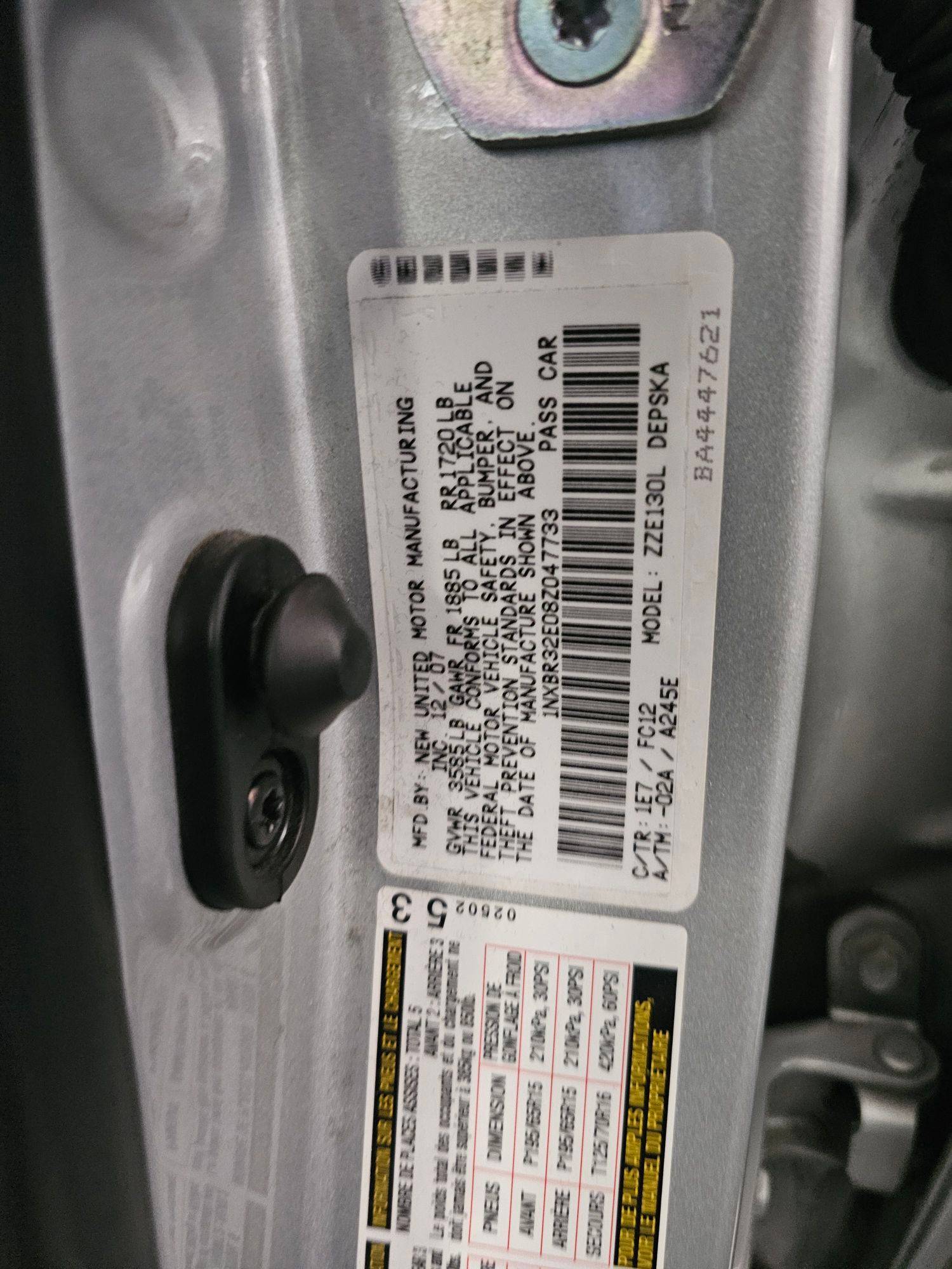 2008 TOYOTA COROLLA — 56298 Miles — Lot 85404145 — Main - Marhaba Auctions Used Cars - Image 10