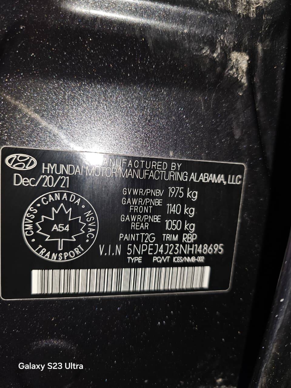 HYUNDAI SONATA 2022 - Marhaba Auction Used Cars - Image 11