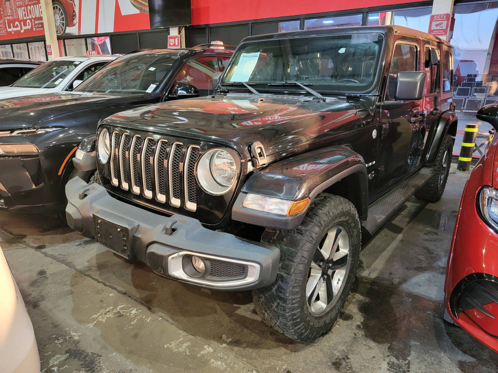 JEEP WRANGLER UNLIMITED SAHARA 2019 - Marhaba Auction Used Cars - Image 3