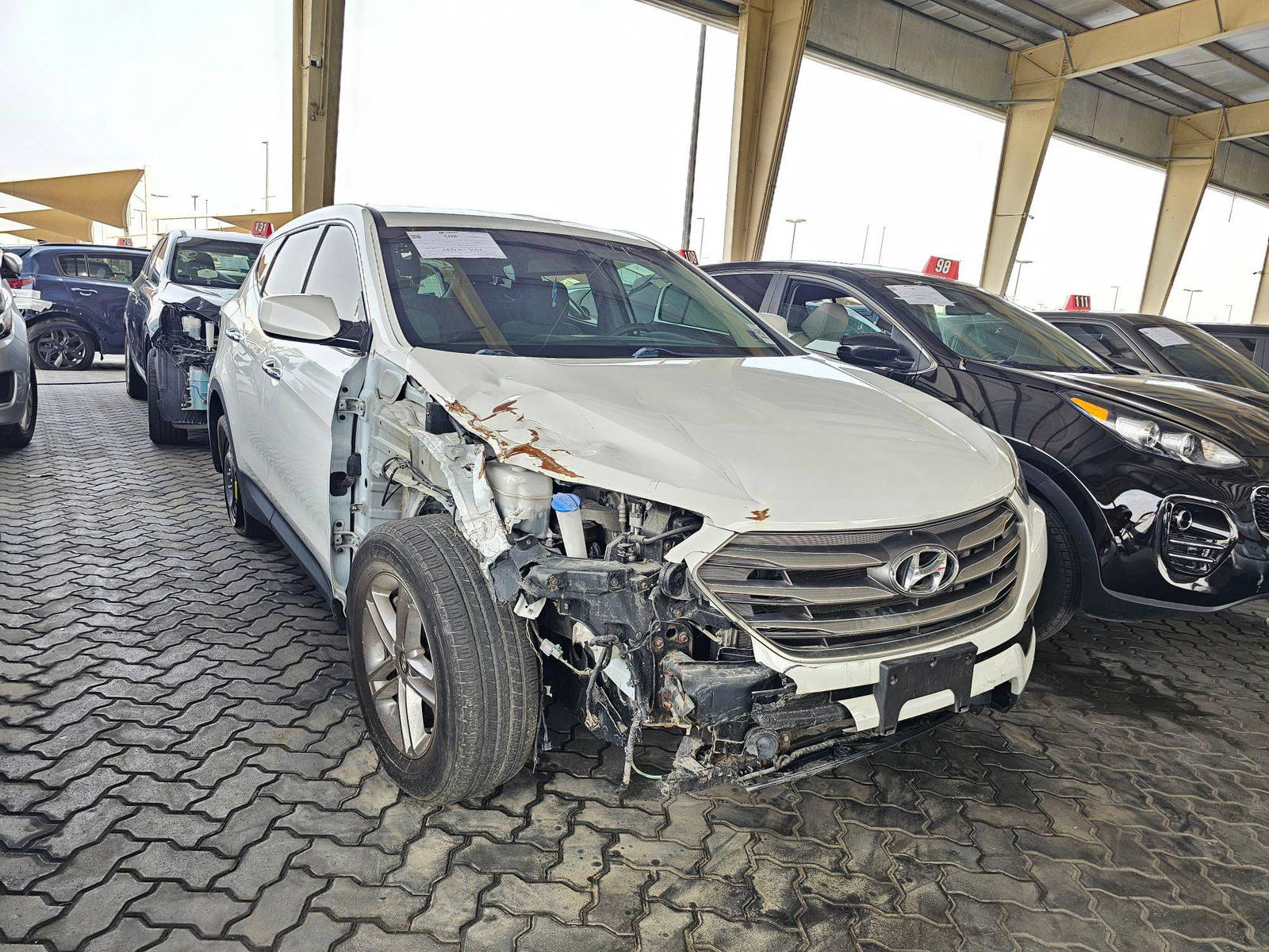 HYUNDAI SANTA FE 2017 - Marhaba Auction Used Cars - Image 4