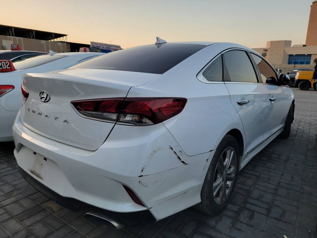 2018 HYUNDAI SONATA — 89015 Miles — Lot 636154 — Main - Marhaba Auctions Used Cars - Image 3