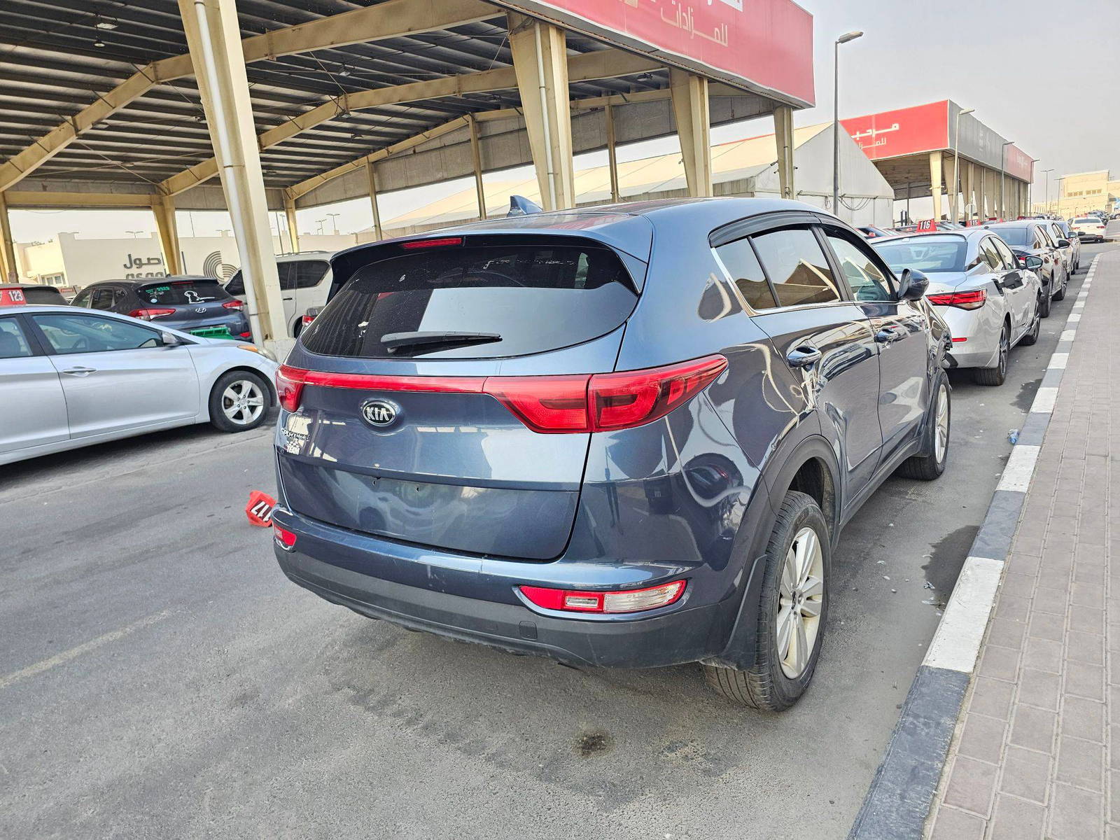 2018 KIA SPORTAGE — 135603 Miles — Lot 7438611 — Souq - Marhaba Auctions Used Cars - Image 3