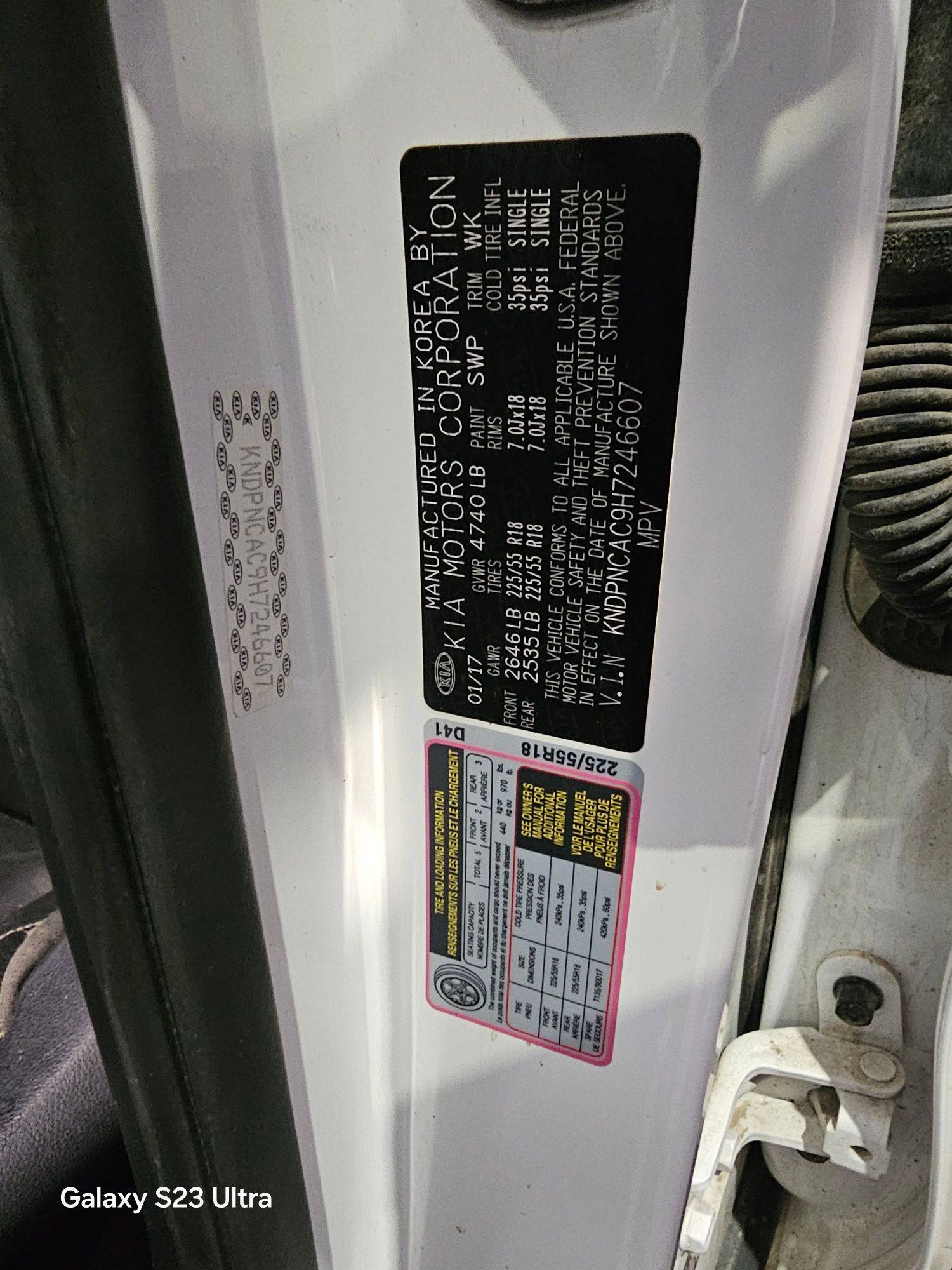 KIA SPORTAGE 2017 - Marhaba Auction Used Cars - Image 9