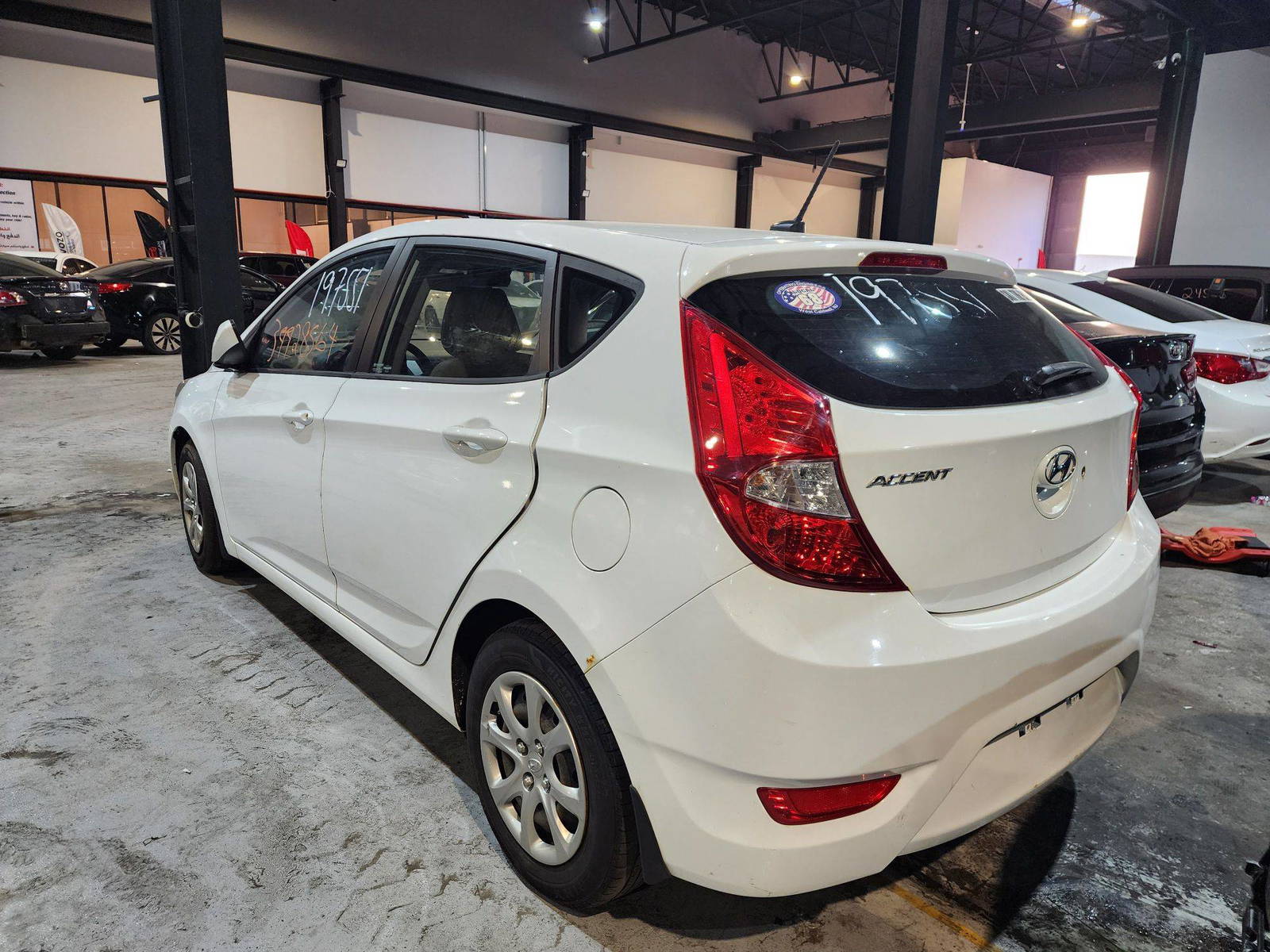 2014 HYUNDAI ACCENT — 184929 Miles — Lot 39928564 — Al Quoz - Marhaba Auctions Used Cars - Image 5
