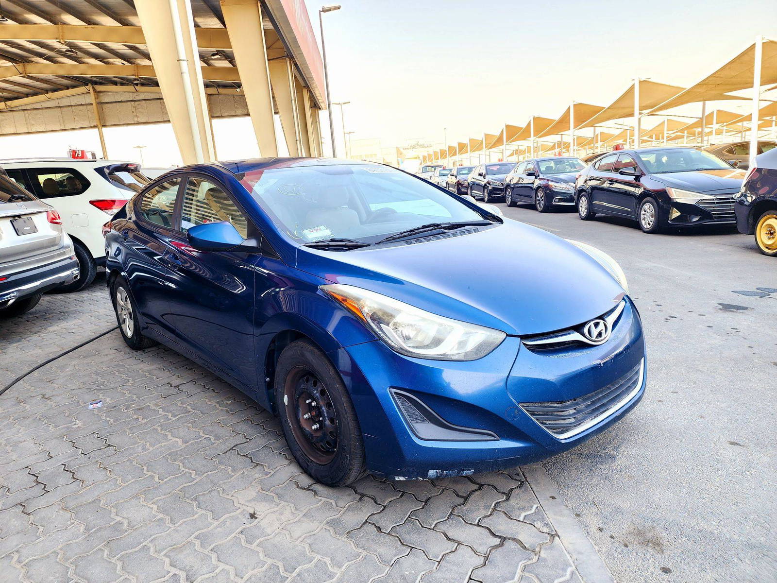 2016 HYUNDAI ELANTRA — 232557 Miles — Lot E9GU650438 — Souq - Marhaba Auctions Used Cars - Image 4