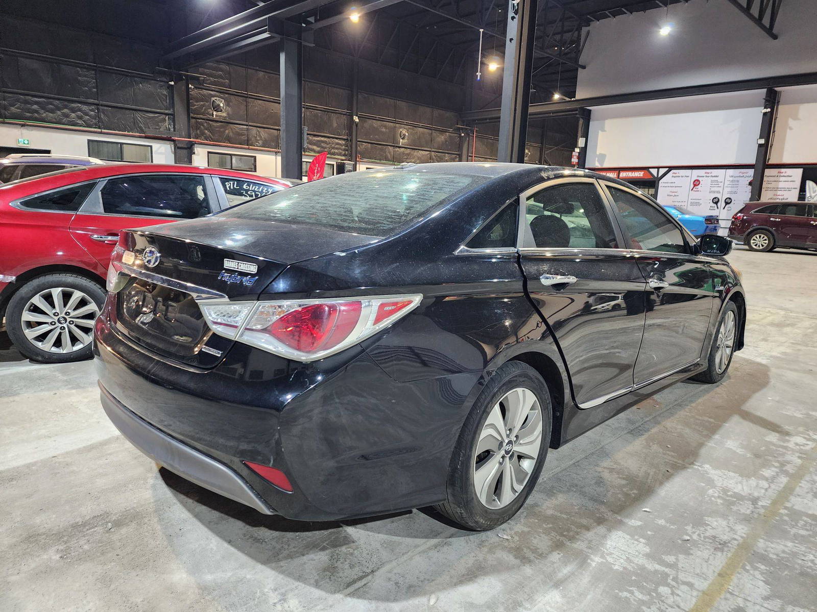 2013 HYUNDAI SONATA — 211129 Miles — Lot 16495 — Al Quoz - Marhaba Auctions Used Cars - Image 3