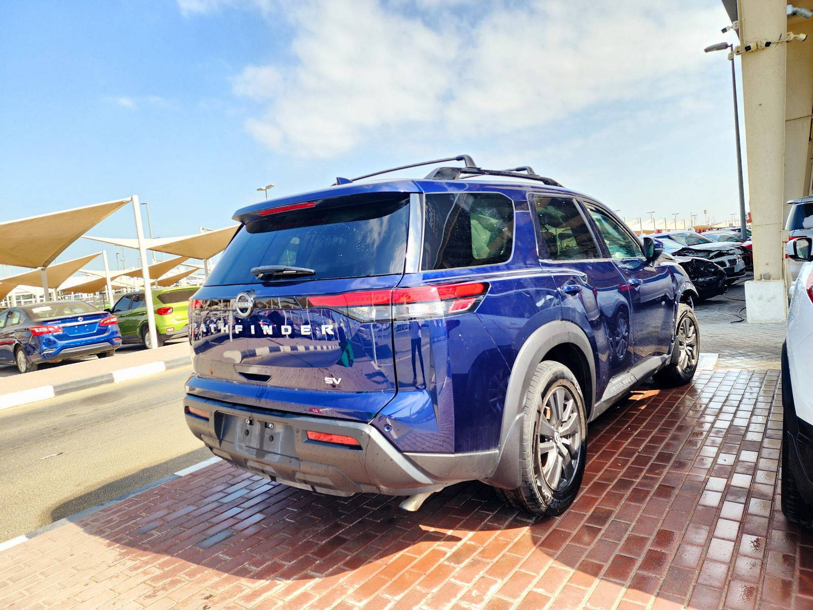 2022 NISSAN PATHFINDER — 53456 Miles — Lot 67591934 — Ind. 12 - Marhaba Auctions Used Cars - Image 3