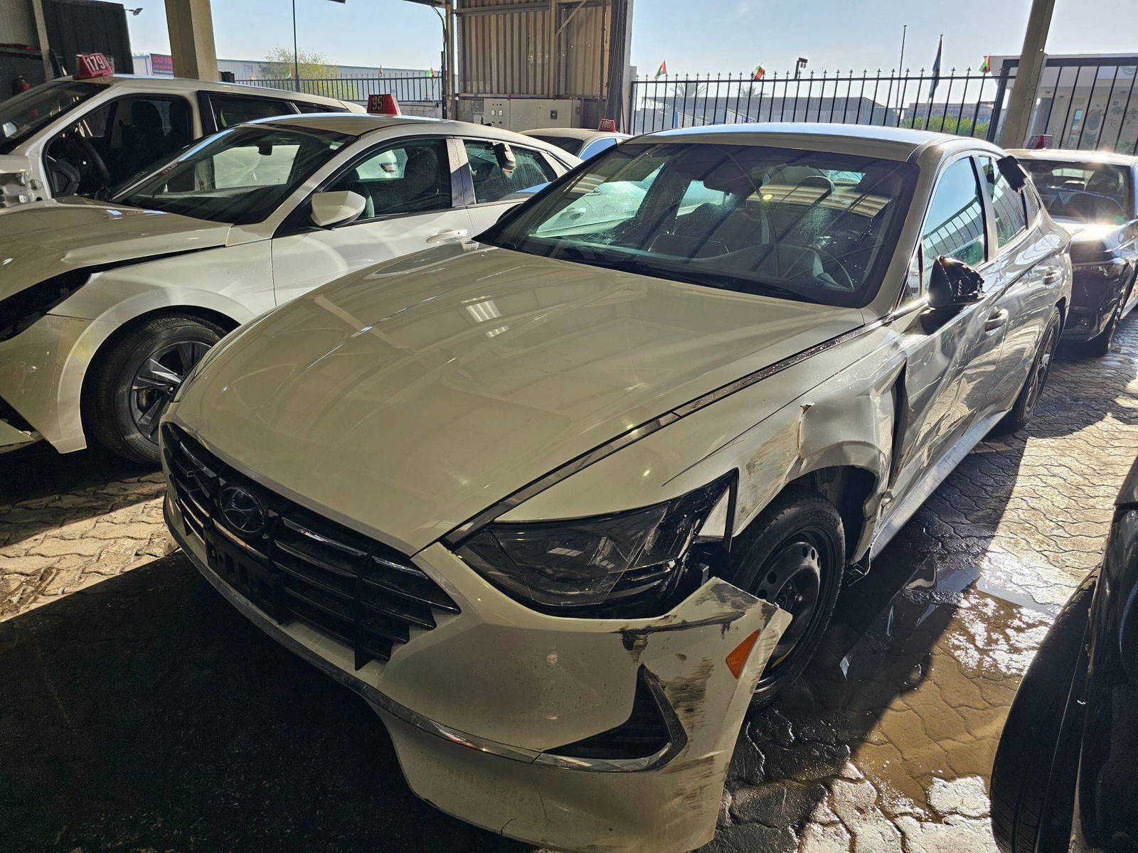 2021 HYUNDAI SONATA — 54171 Miles — Lot 101830 — Main - Marhaba Auctions Used Cars - Image 4