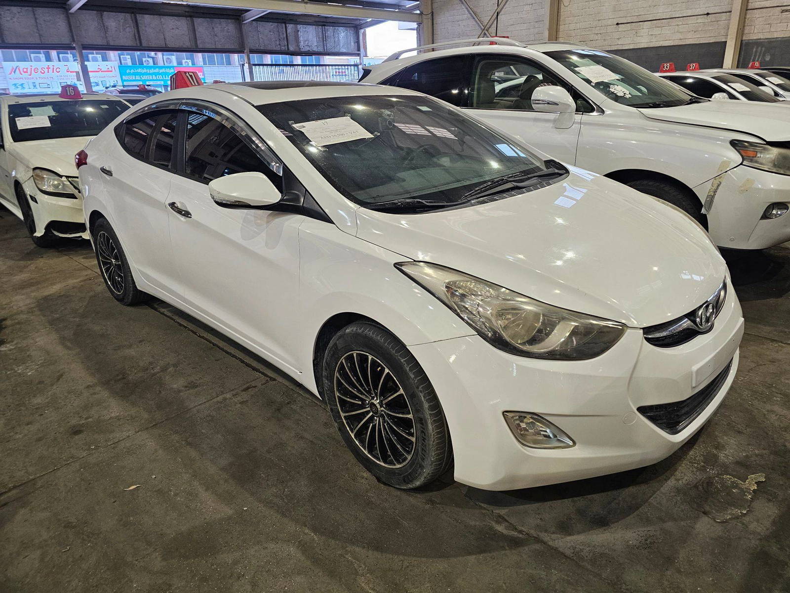 2012 HYUNDAI AVANTE — 126624 KM — Lot 530459 — Main - Marhaba Auctions Used Cars - Image 2