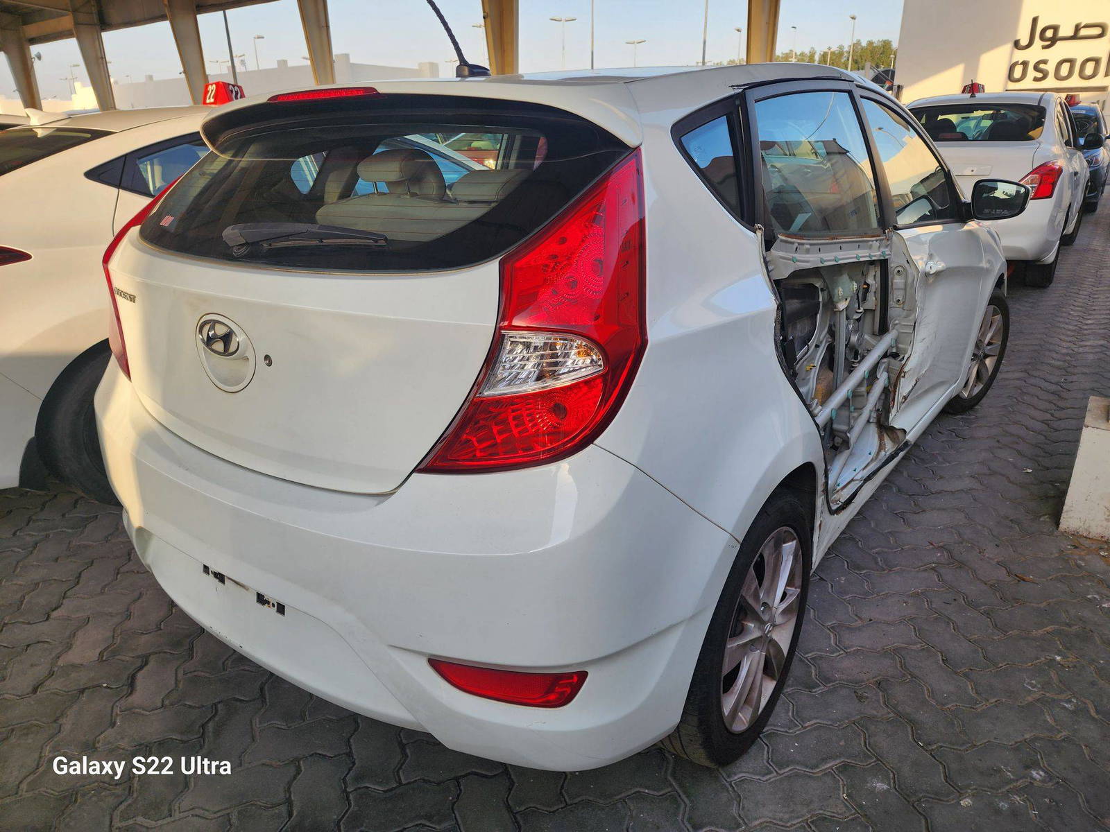 2012 HYUNDAI ACCENT GLS — 177511 Miles — Lot 37297284 - Marhaba Auctions Used Cars - Image 3
