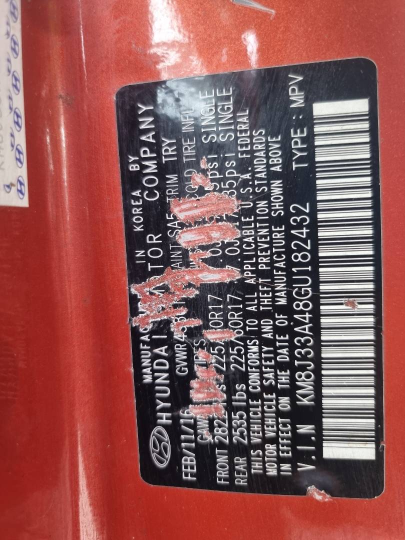 HYUNDAI TUCSON 2016 - Marhaba Auction Used Cars - Image 10