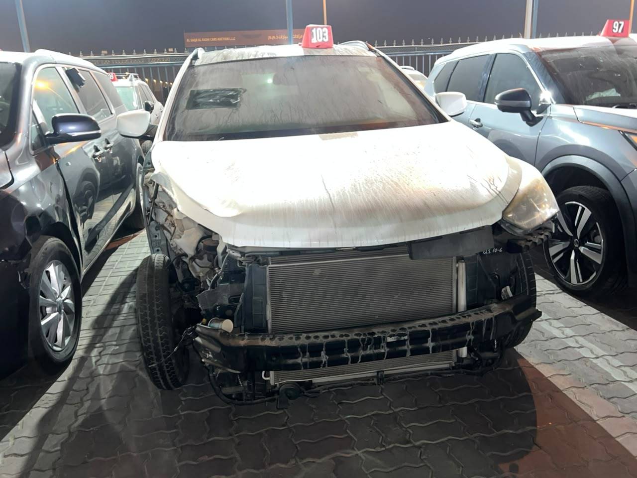 2017 HYUNDAI SANTA FE — Lot DLB7HH020466 - Marhaba Auctions Used Cars - Image 6