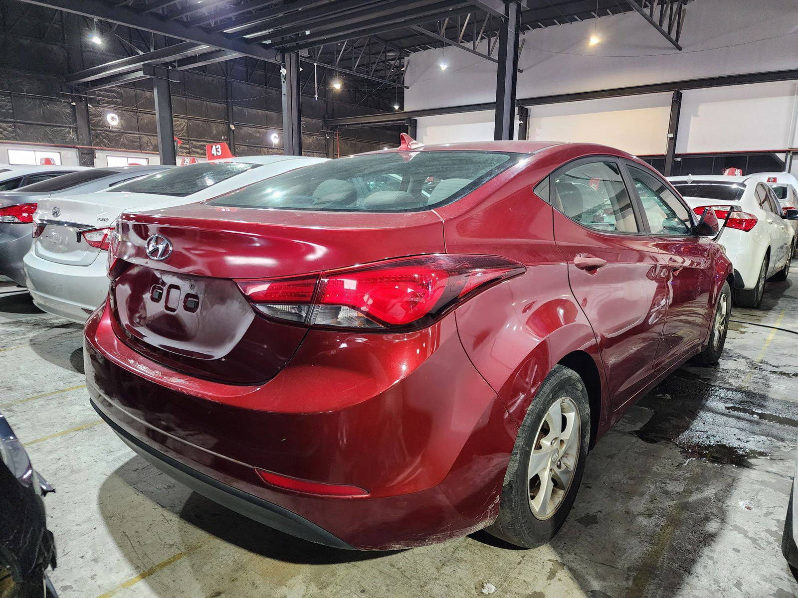 2015 HYUNDAI ELANTRA — 212923 Miles — Lot 342660 — Al Quoz - Marhaba Auctions Used Cars - Image 3