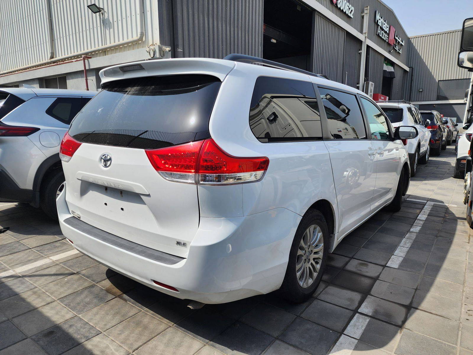 2012 TOYOTA SIENNA — 233153 Miles — Lot C6CS227925 — Al Quoz - Marhaba Auctions Used Cars - Image 3