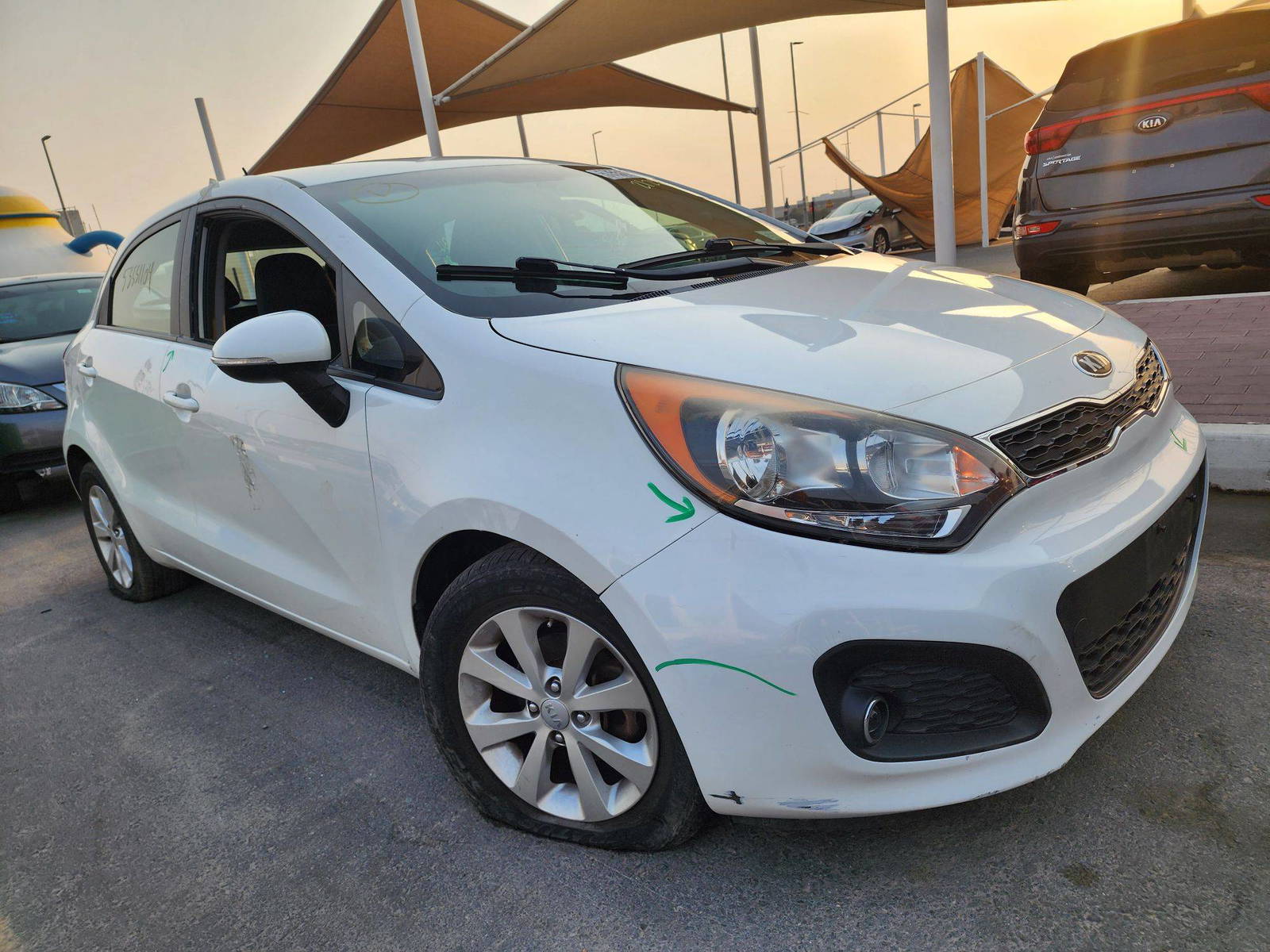 2013 KIA RIO — 118871 Miles — Lot 12945 — Souq - Marhaba Auctions Used Cars - Image 7