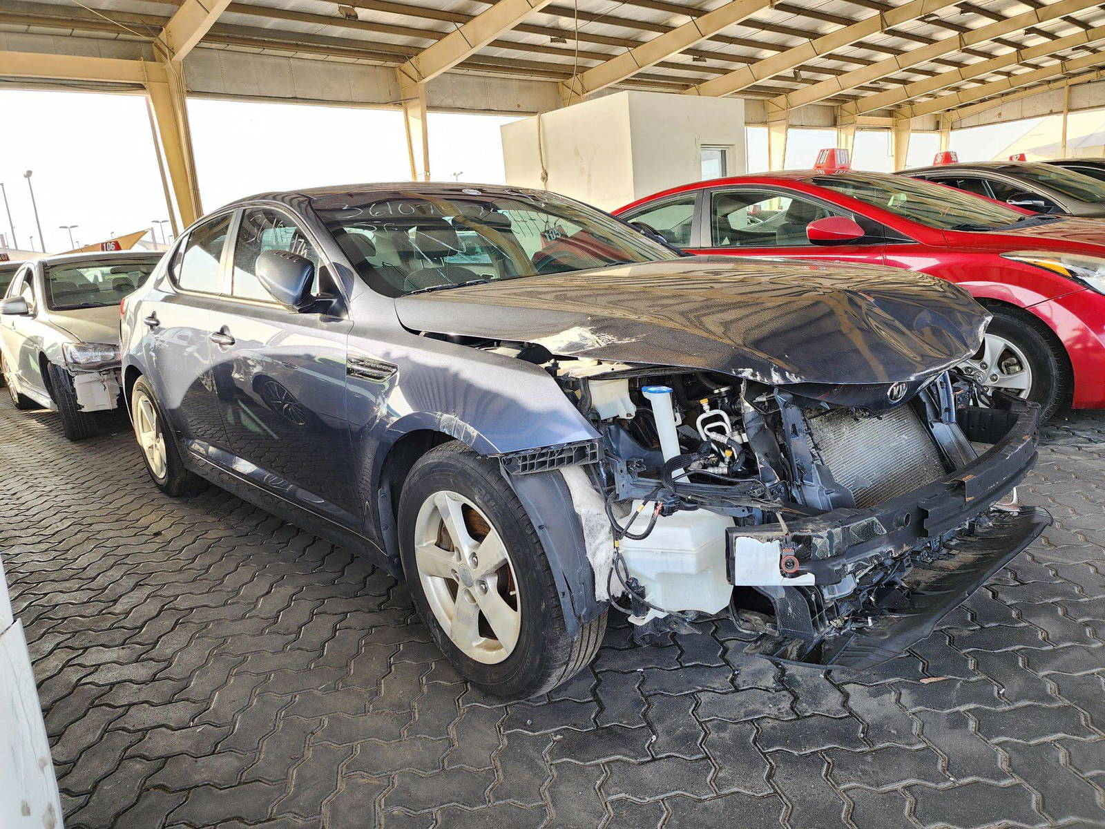 2015 KIA OPTIMA — 141683 Miles — Lot 36107474 — Souq - Marhaba Auctions Used Cars - Image 4