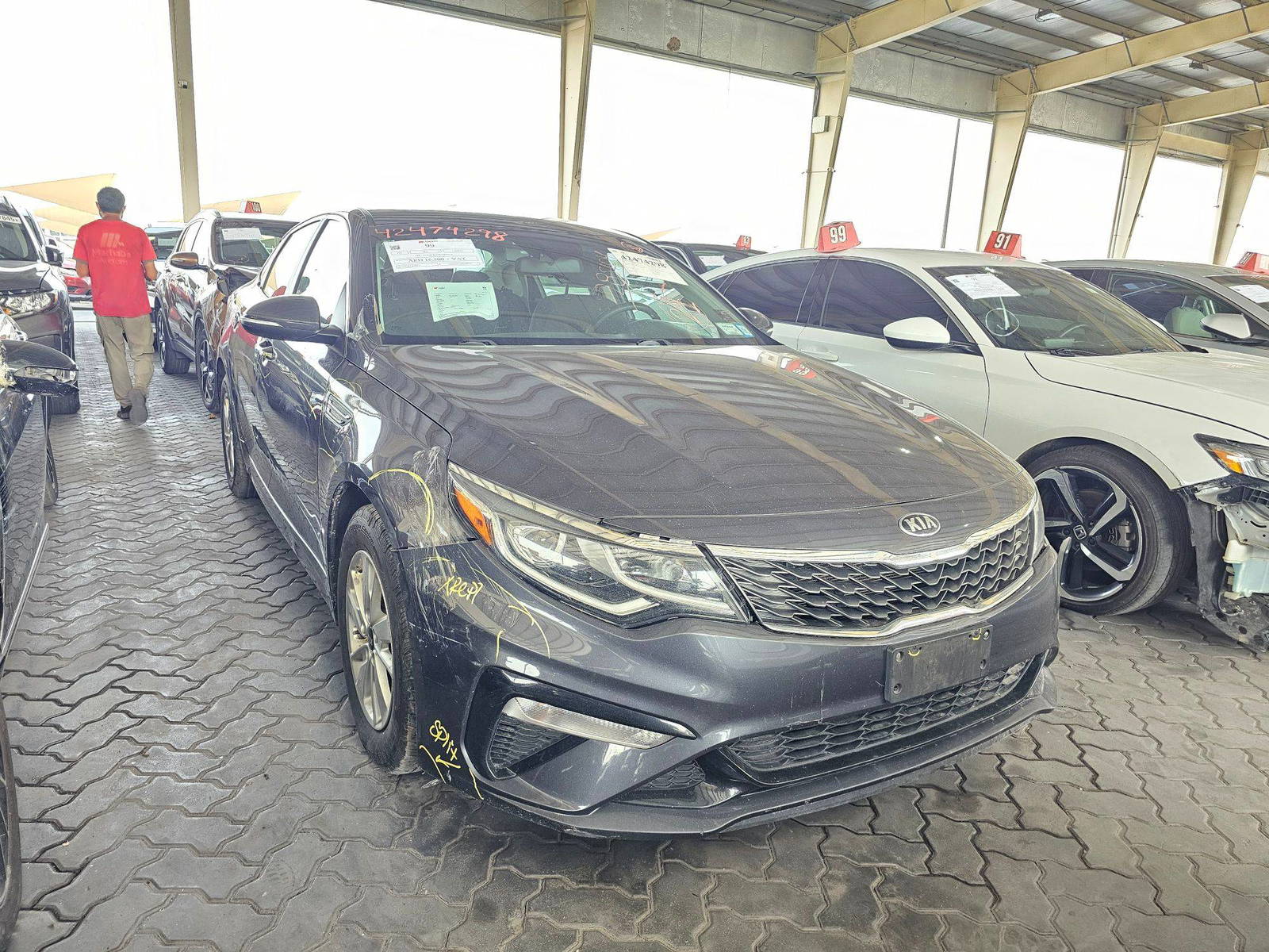 2019 KIA OPTIMA — 79856 Miles — Lot 42474298 — Main - Marhaba Auctions Used Cars - Image 4
