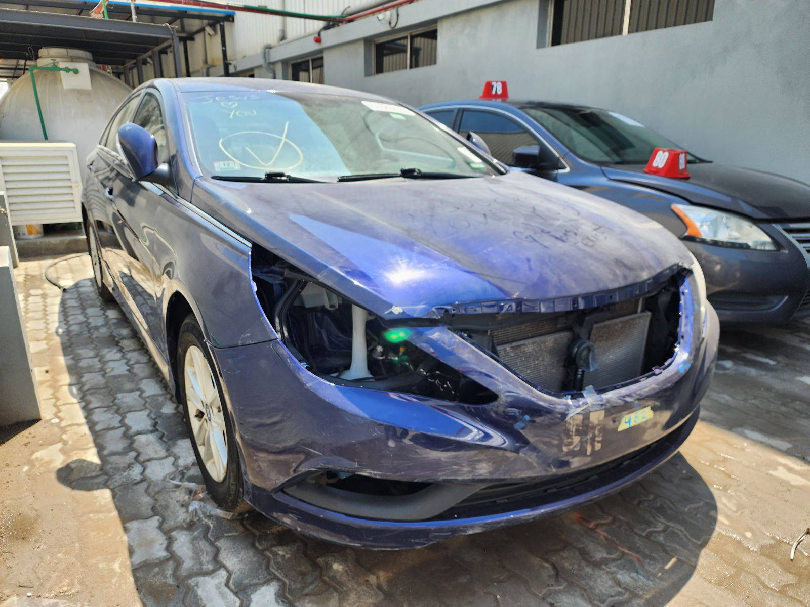 2014 HYUNDAI SONATA — 200727 Miles — Lot 51620414 — Al Quoz - Marhaba Auctions Used Cars - Image 4