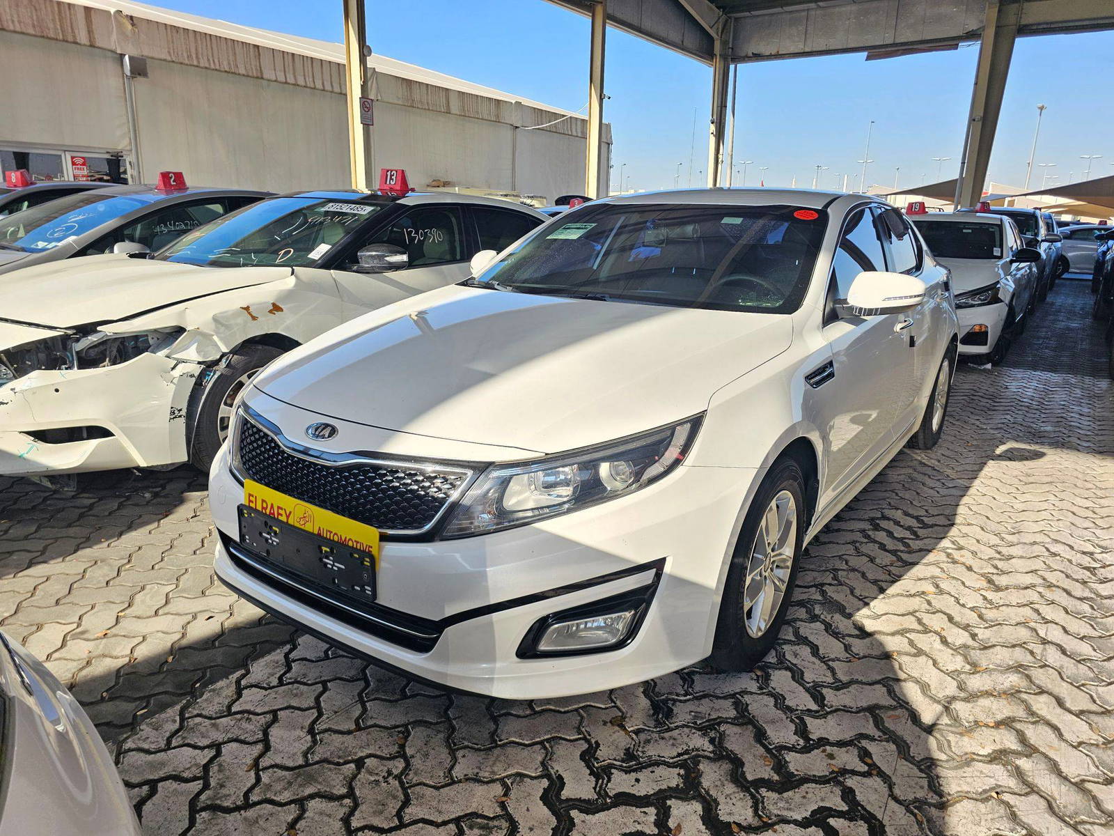 2014 KIA K5 — 74886 KM — Lot BEA461272 — Souq - Marhaba Auctions Used Cars - Image 5