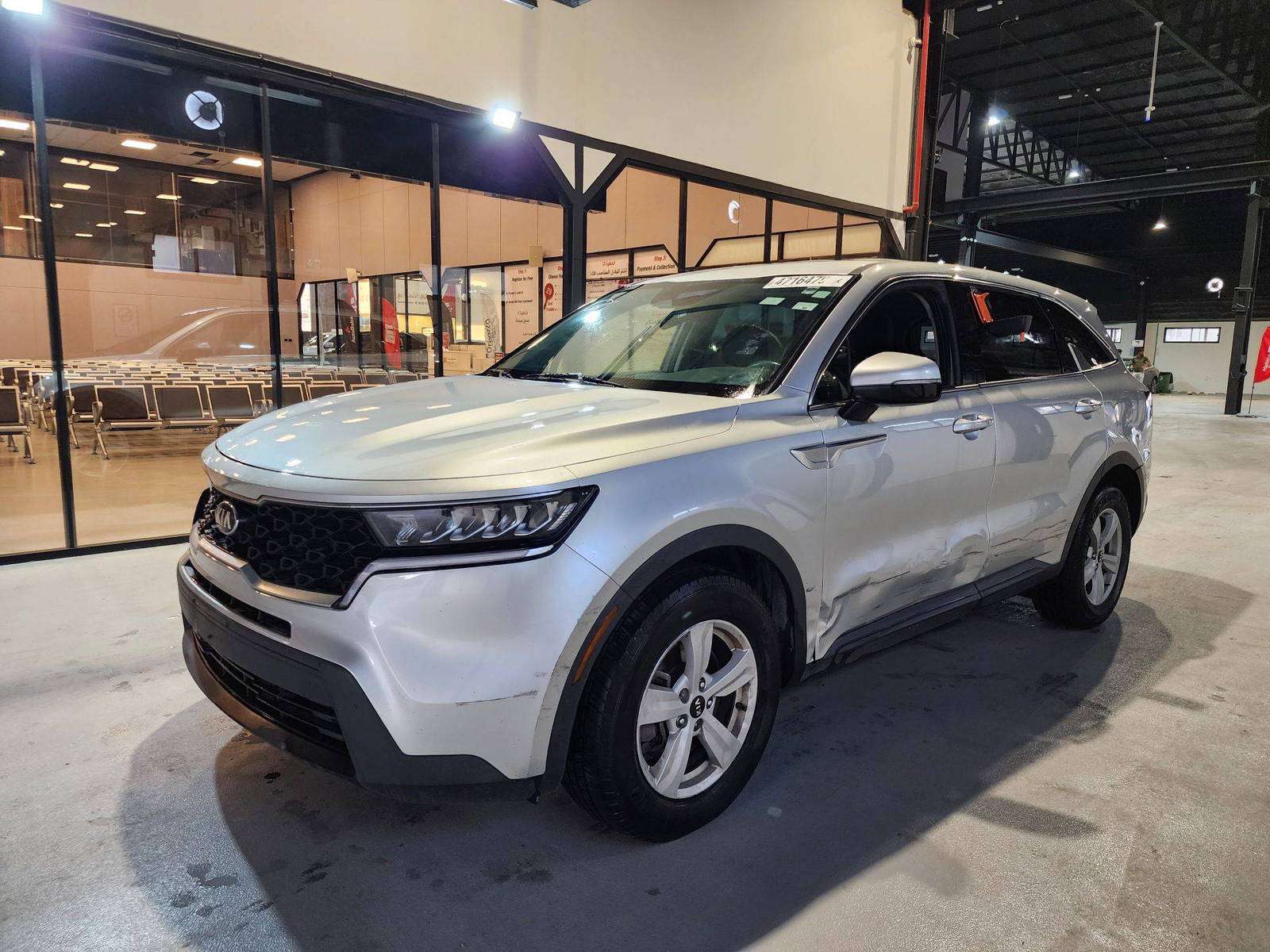 2021 KIA SORENTO — 119284 Miles — Lot 47164794 — Al Quoz - Marhaba Auctions Used Cars - Image 3