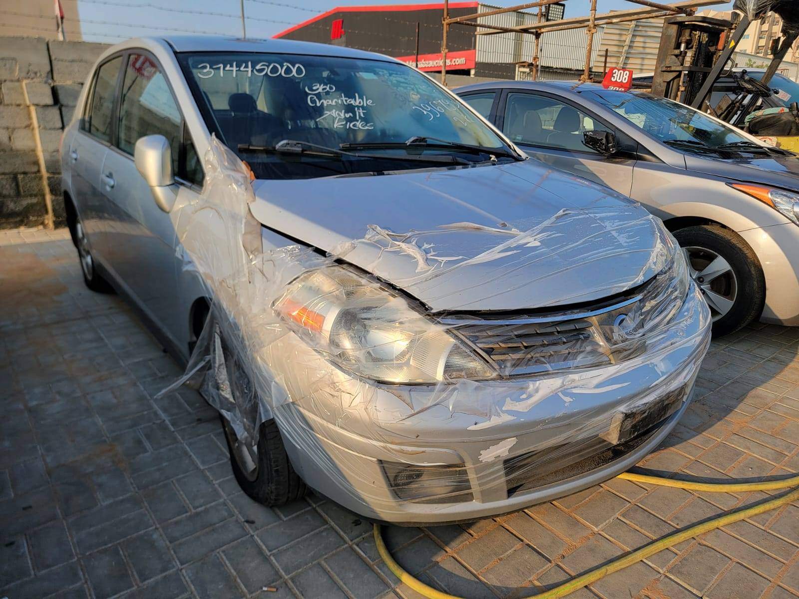2007 NISSAN VERSA — 214329 Miles — Lot 37445000 - Marhaba Auctions Used Cars - Image 7