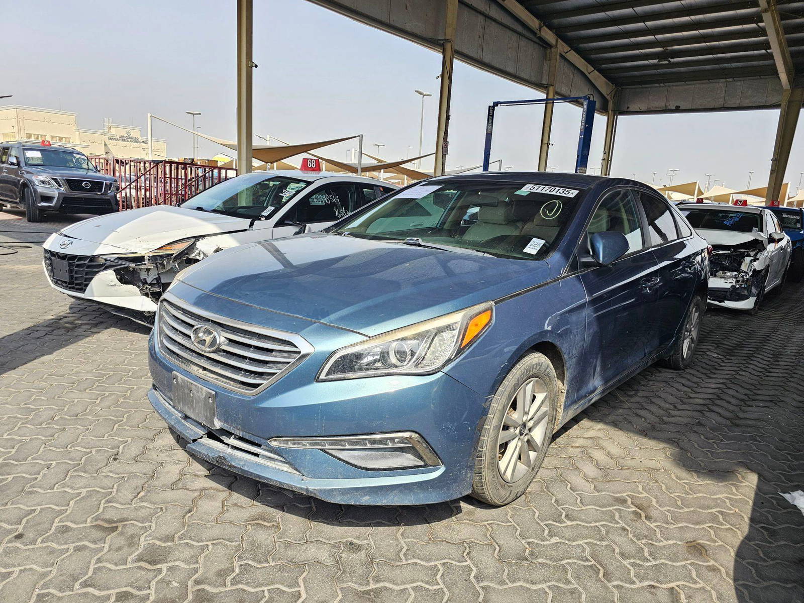 2015 HYUNDAI SONATA — 158373 Miles — Lot 4FH118607 — Souq - Marhaba Auctions Used Cars - Image 5