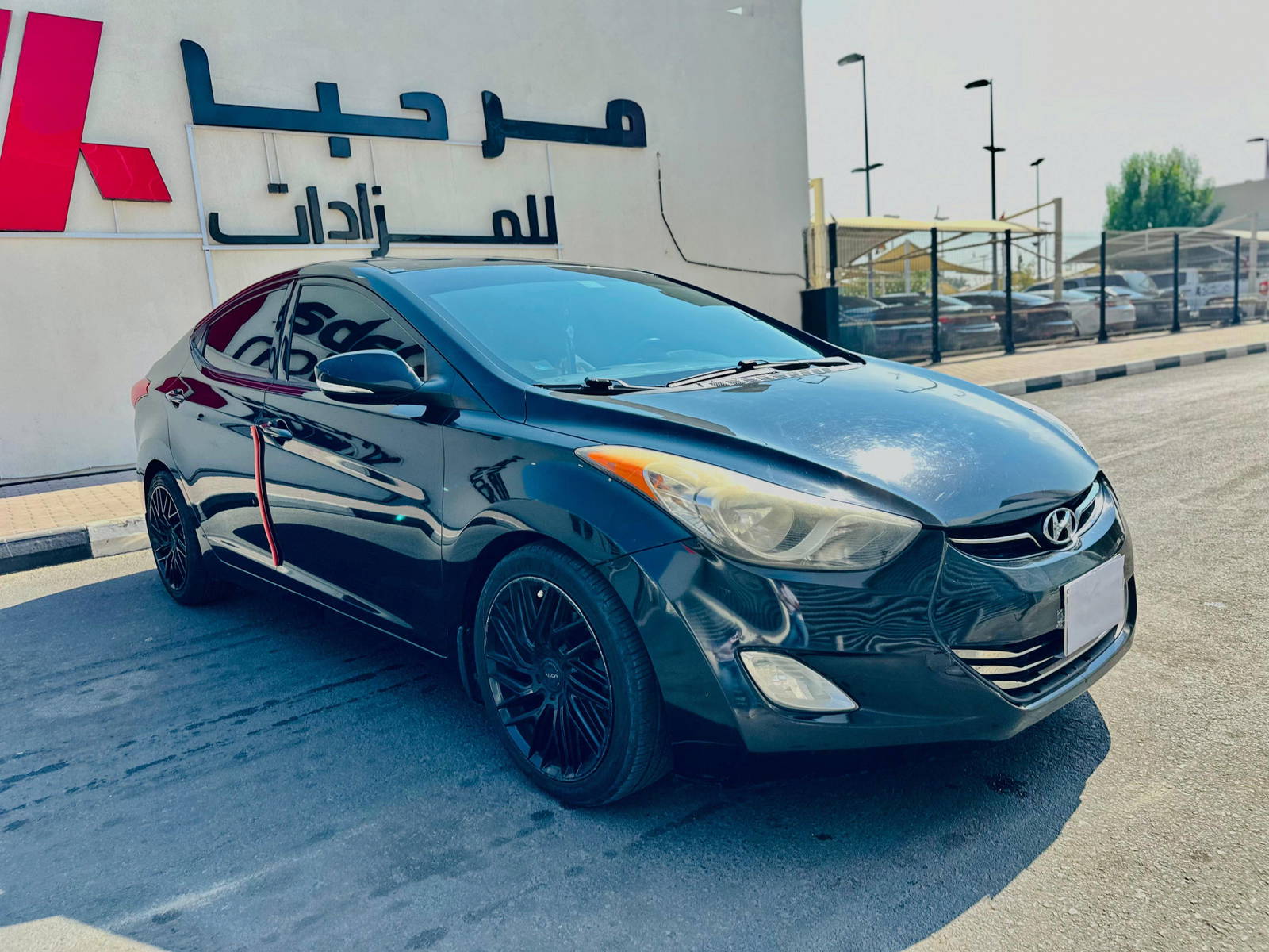 2013 HYUNDAI ELANTRA — 203013 Miles — Lot E1DH232806 — Souq - Marhaba Auctions Used Cars - Image 3
