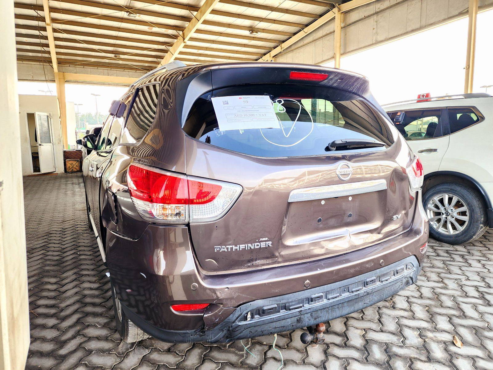 2015 NISSAN PATHFINDER — 125025 Miles — Lot FC616408 — Souq - Marhaba Auctions Used Cars - Image 3