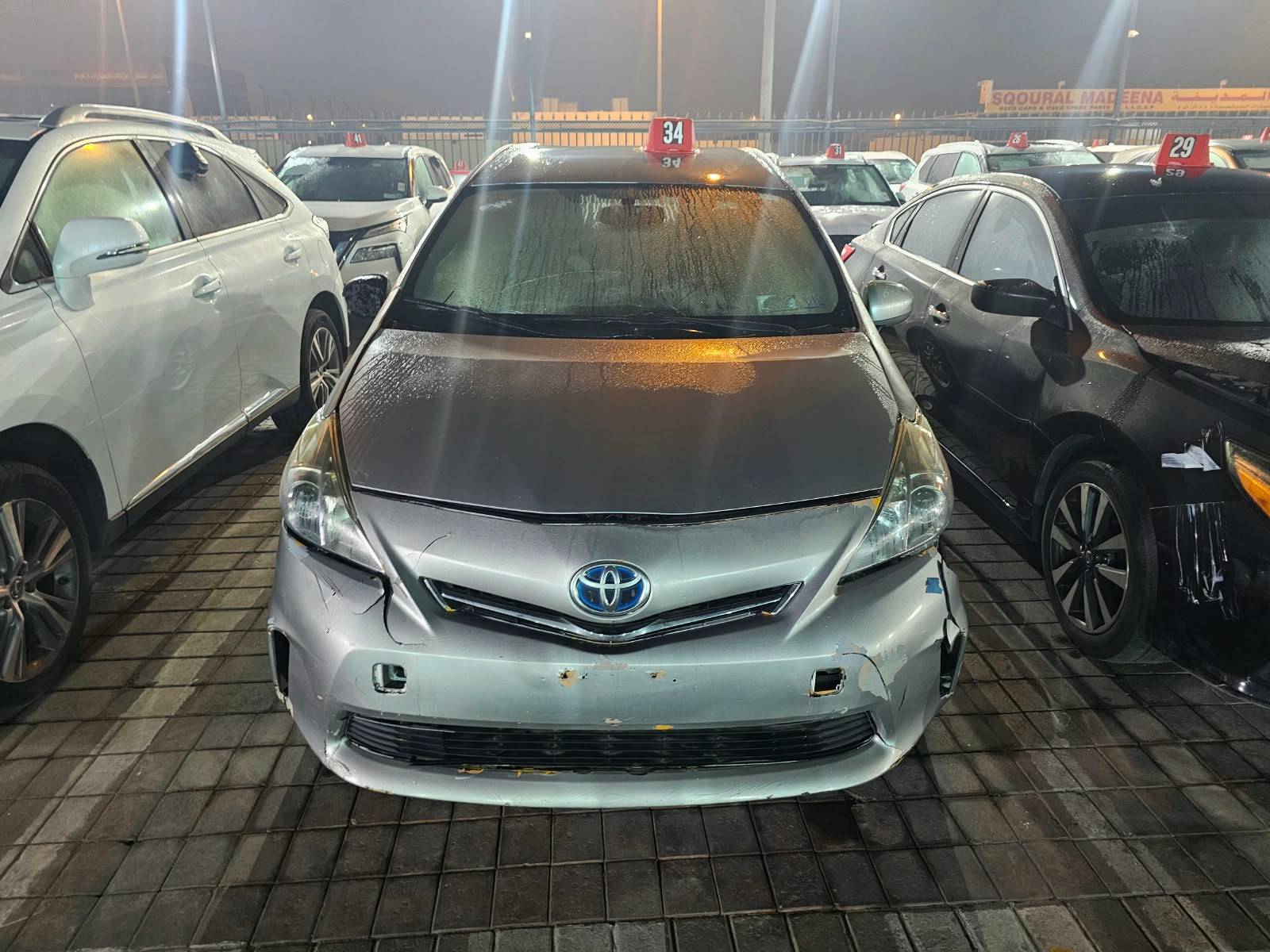2012 TOYOTA PRIUS V — 467789 Miles — Lot U9C3117083 - Marhaba Auctions Used Cars - Image 3