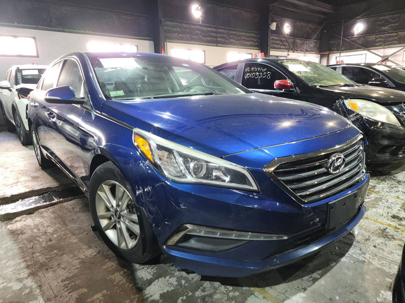 2016 HYUNDAI SONATA — 187637 Miles — Lot 433805 — Al Quoz - Marhaba Auctions Used Cars - Image 3