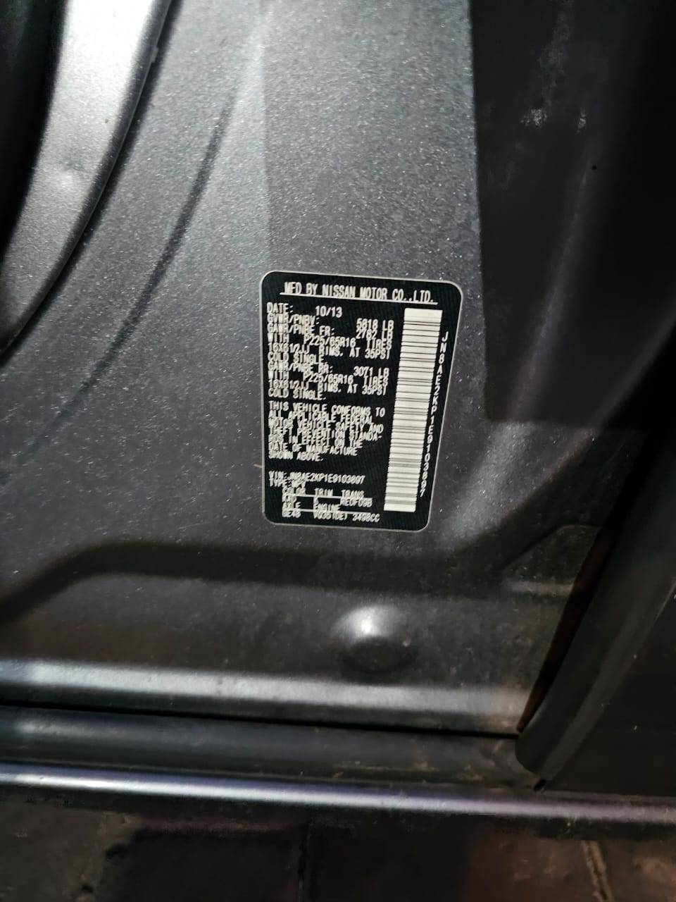 NISSAN QUEST 2014 - Marhaba Auction Used Cars - Image 10