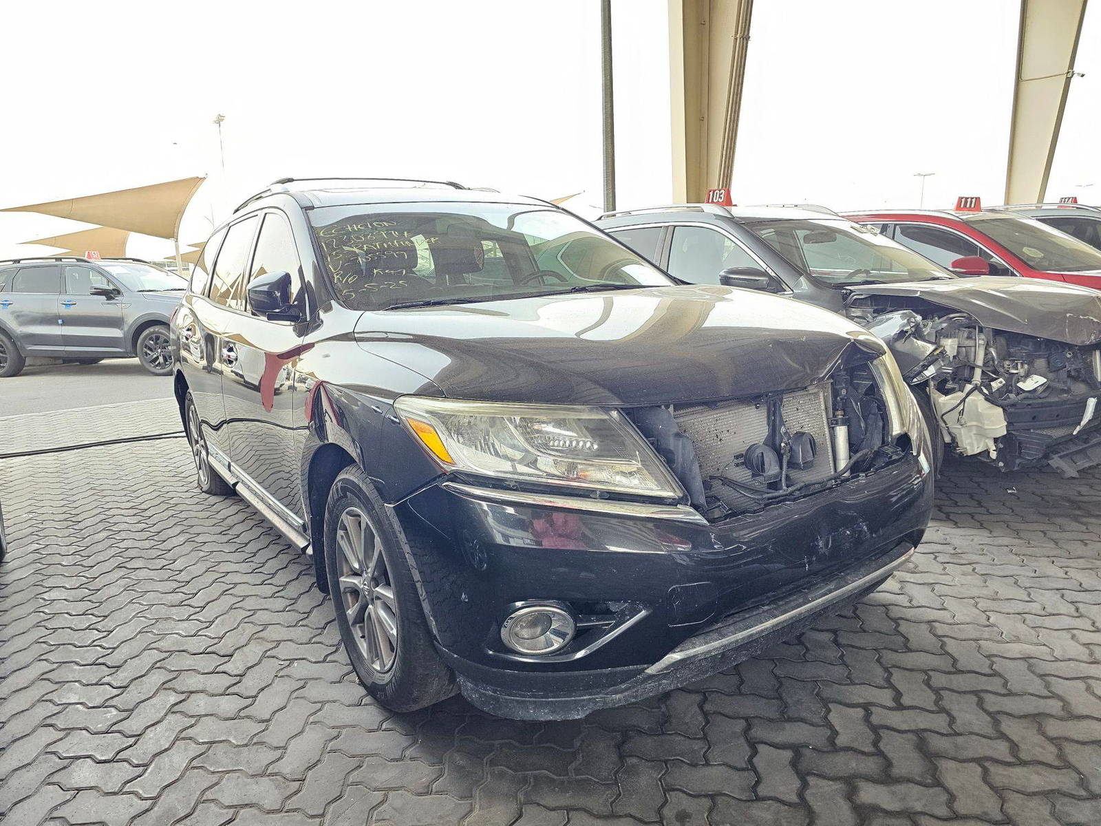 2015 NISSAN PATHFINDER — 222841 KM — Lot 12308994 — Souq - Marhaba Auctions Used Cars - Image 4