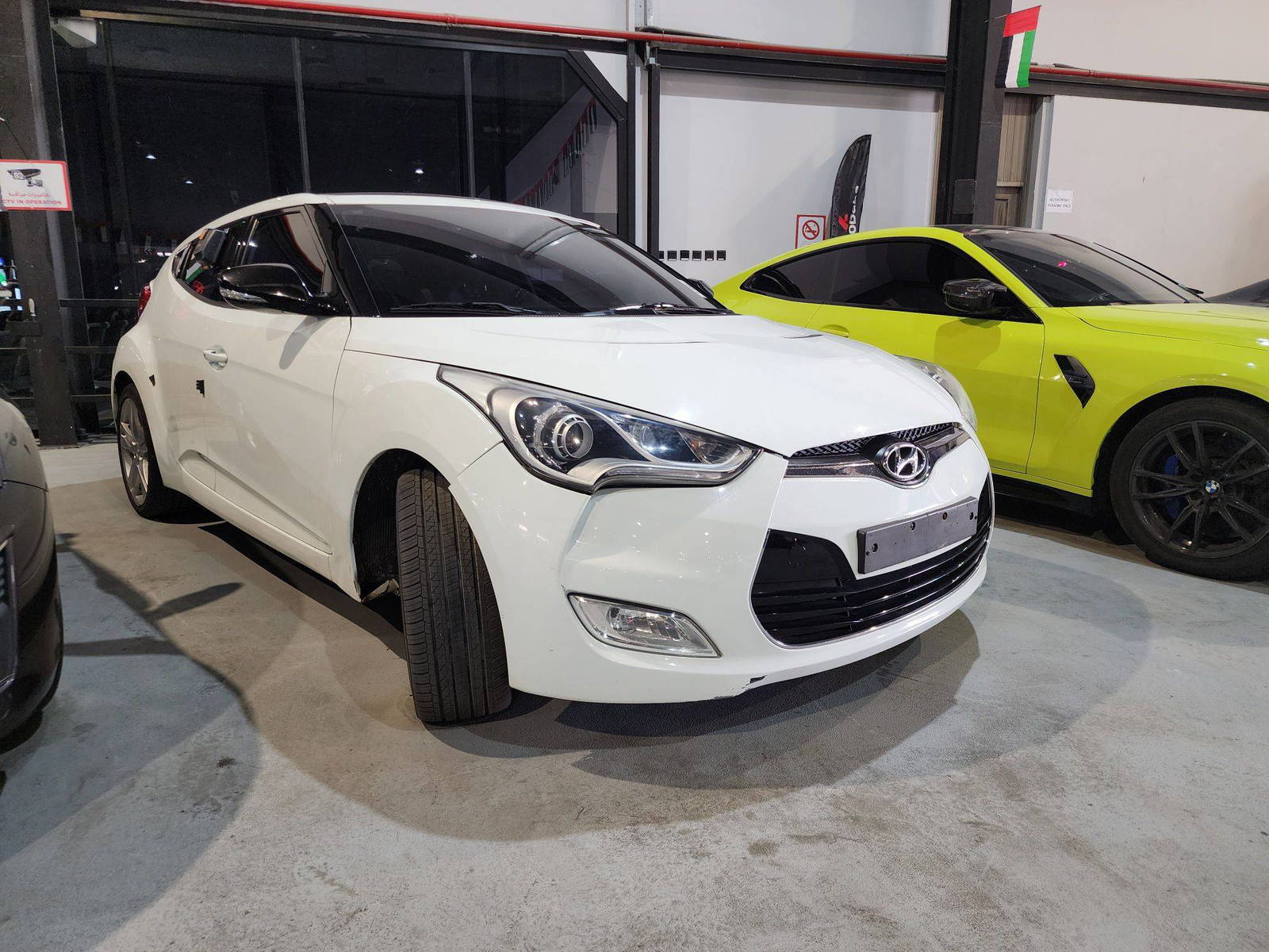 2012 HYUNDAI VELOSTER — 129083 KM — Lot 023850 — Al Quoz - Marhaba Auctions Used Cars - Image 3