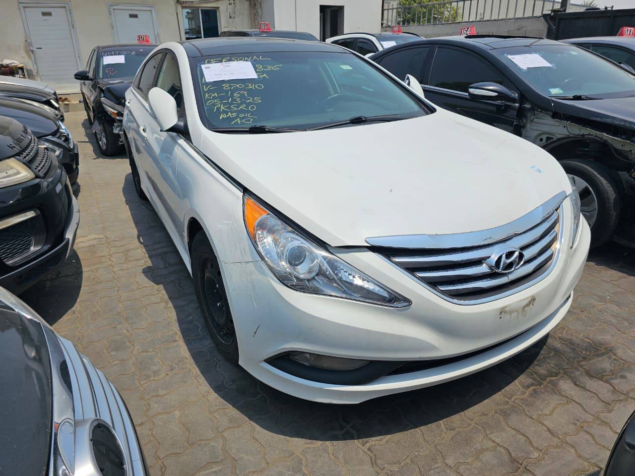 2014 HYUNDAI SONATA — 169456 KM — Lot H870310 — Main - Marhaba Auctions Used Cars - Image 3