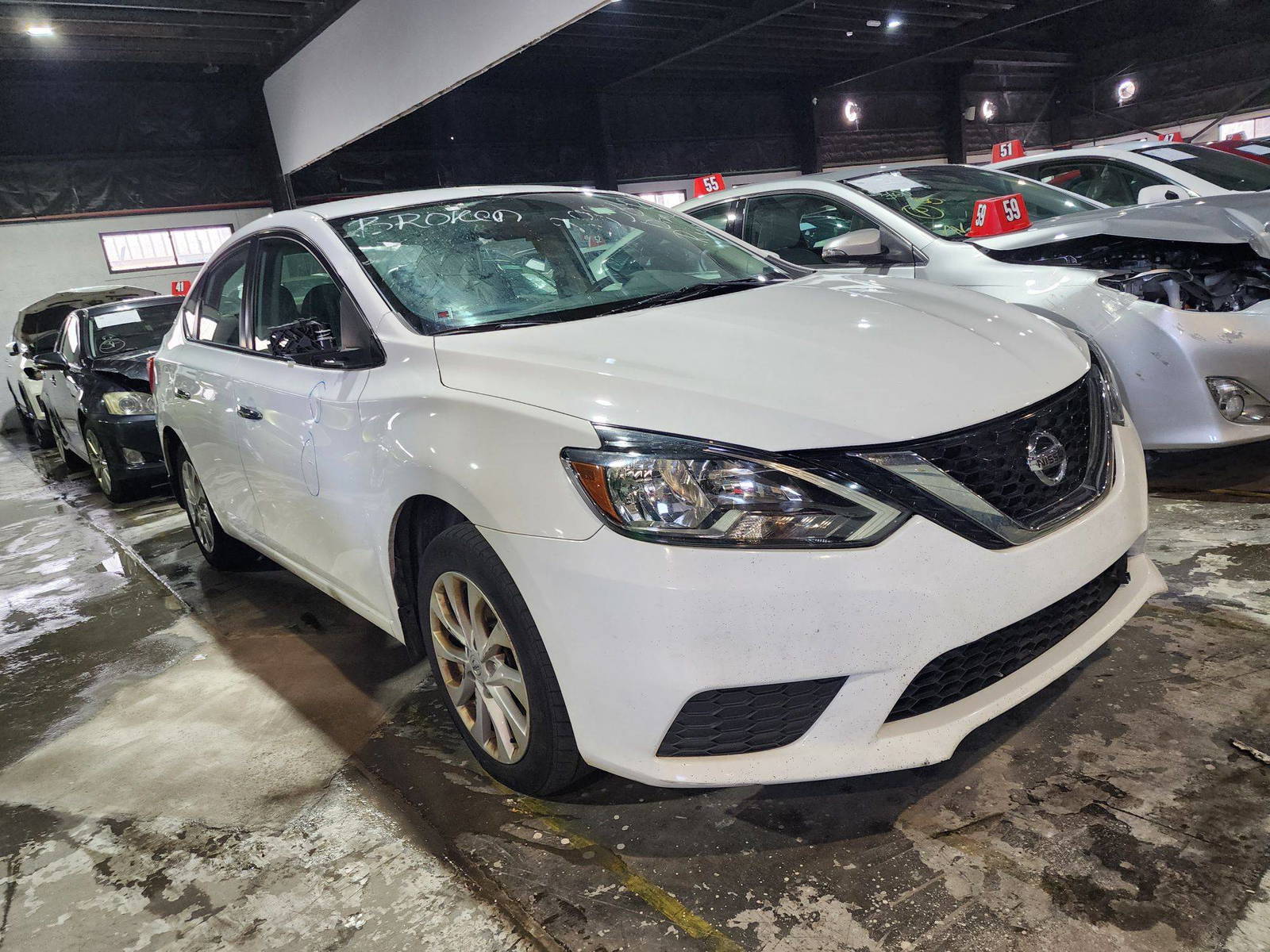 2019 NISSAN SENTRA — 186667 Miles — Lot 214587 — Al Quoz - Marhaba Auctions Used Cars - Image 4
