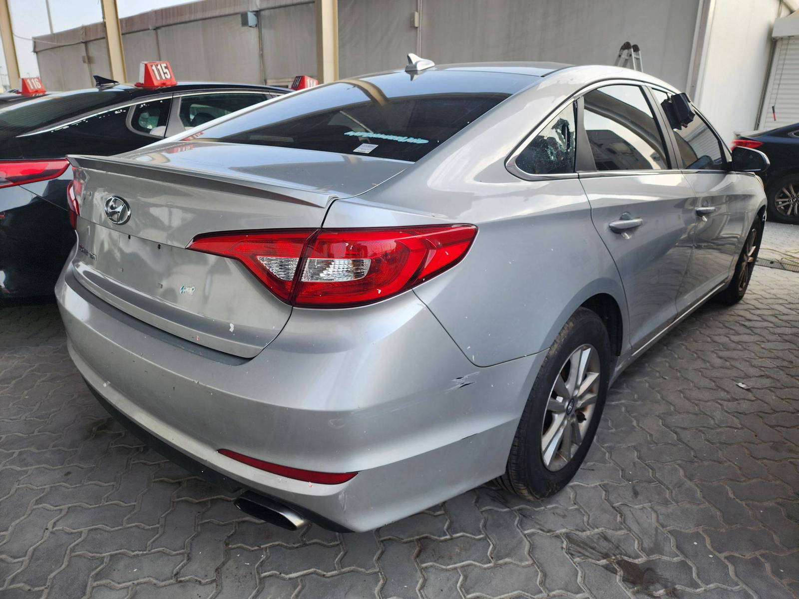2017 HYUNDAI SONATA — 123298 Miles — Lot 37711544 — Main - Marhaba Auctions Used Cars - Image 3